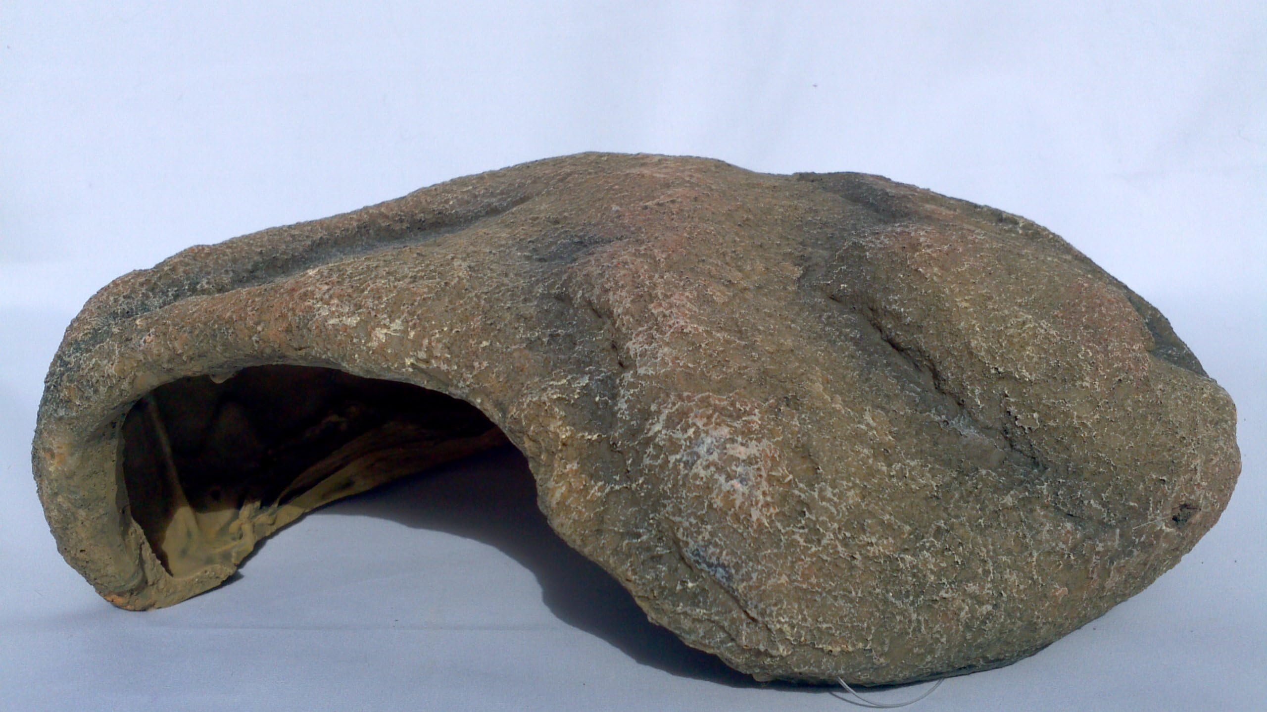 ClearStream Medium Reptile or Amphibian Cave or Hide, Aquarium Fish Reptile Tank Accessory