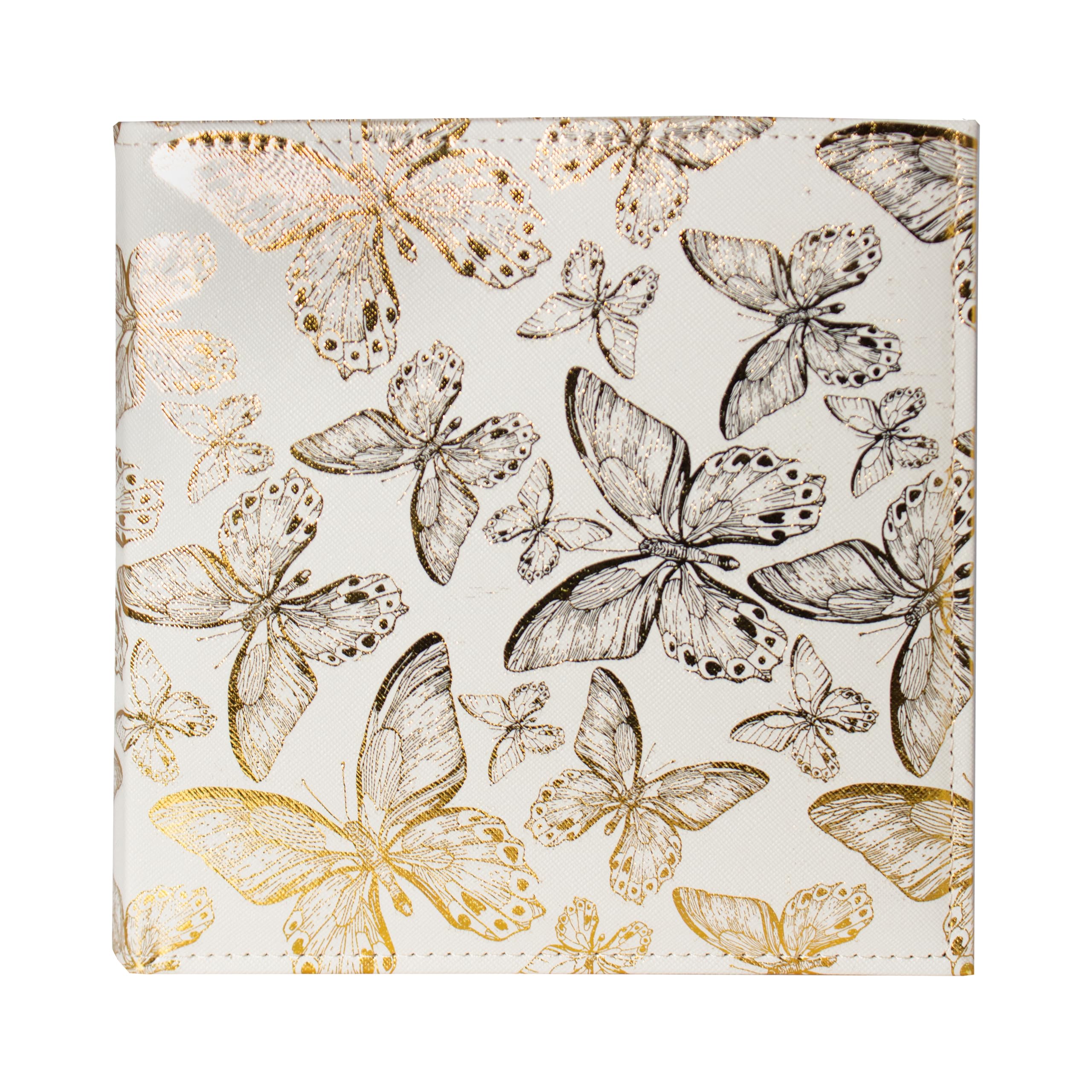 Kenro White Butterfly Memo Album 200 6X4"