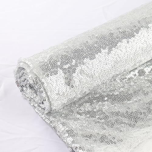 Vista 115 de Pardecor The Yard - Tela de malla con purpurina para coser, paño brillante (2 yardas, borgoña)