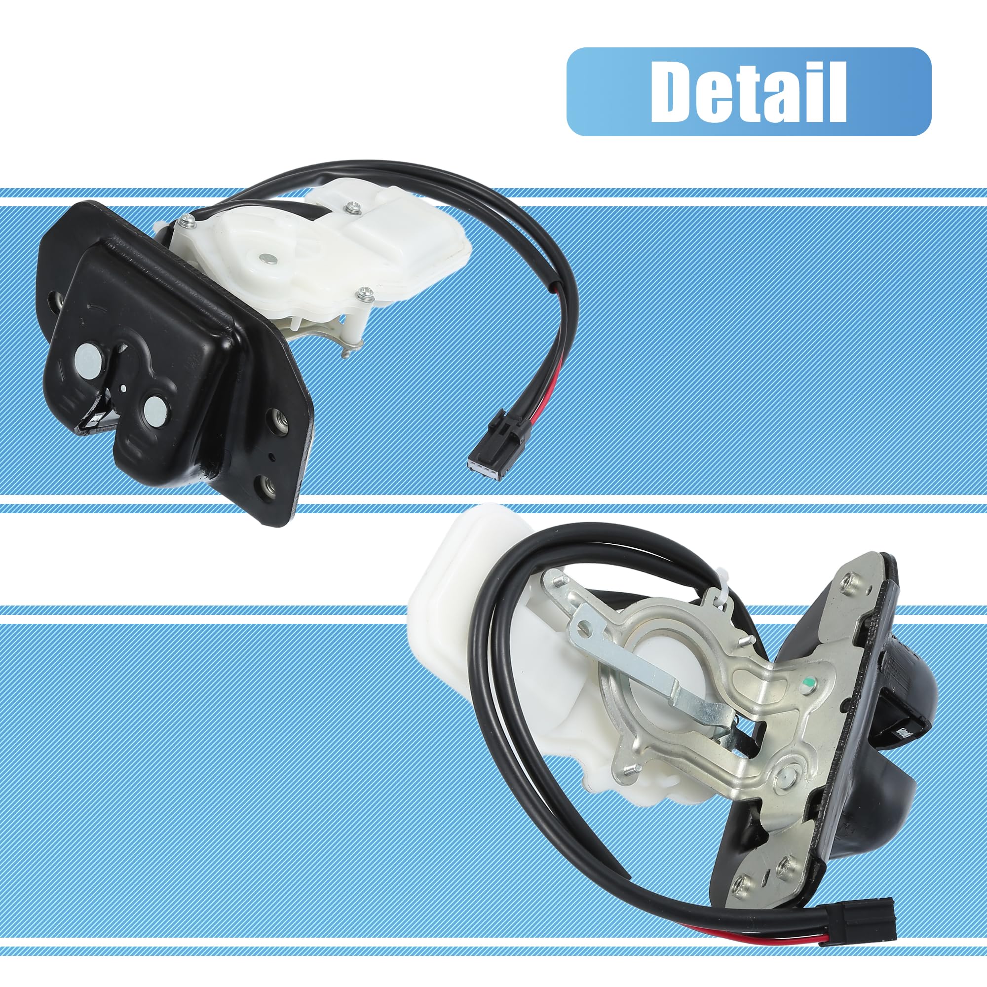 Trunk Latch Lock Actuator – Replaces 940-128 – Fits 2012-2018 Ford Focus Sedan