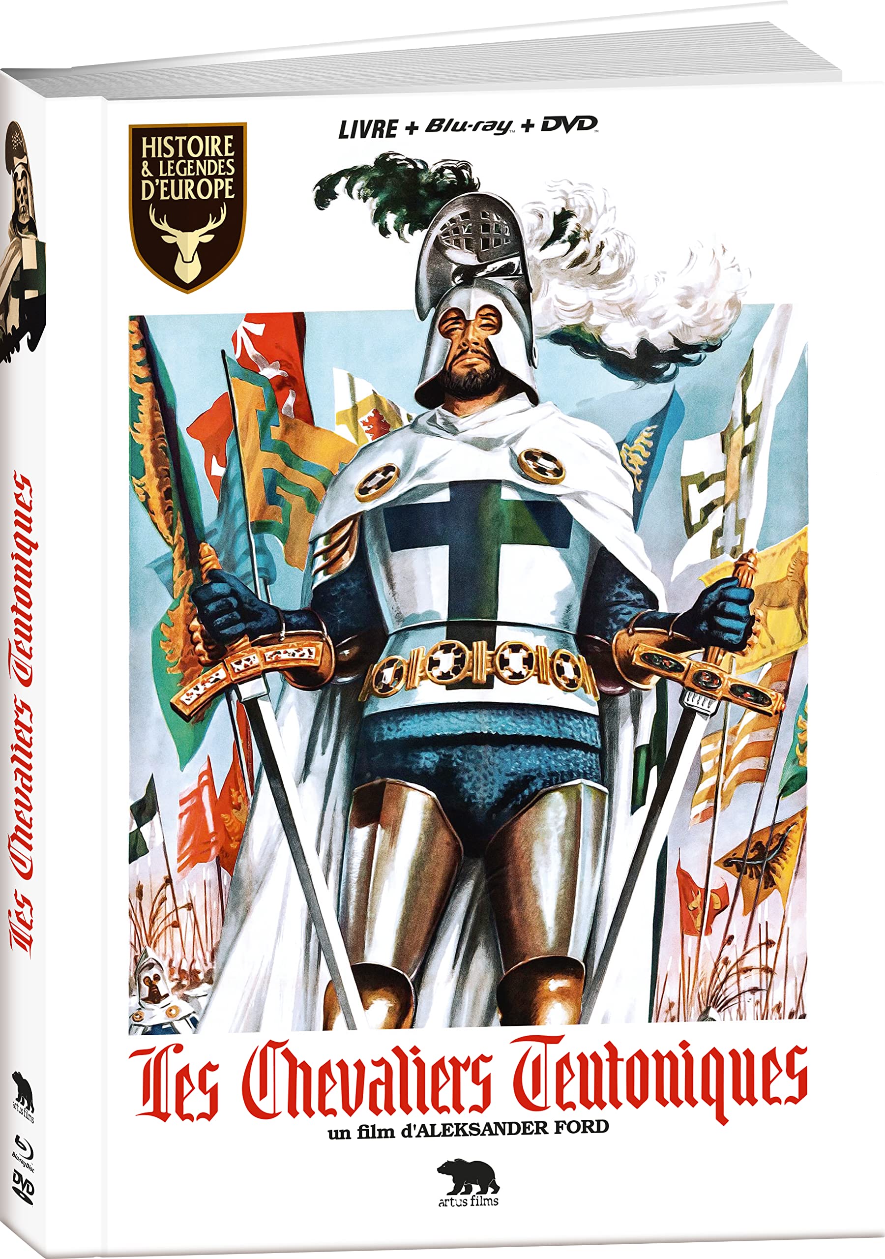 Chevaliers teutoniques (les) - combo dvd + blu-ray + livre mediabook