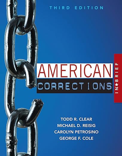 E-book - American Corrections in Brief 3 Edition, Kindle Edition (PDF Instant Download)