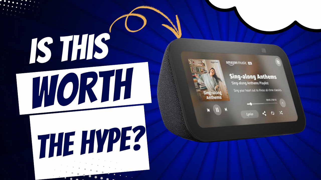 Amazon　アレクサ Watch A review of the Amazon Alexa echo show. on Amazon Live
