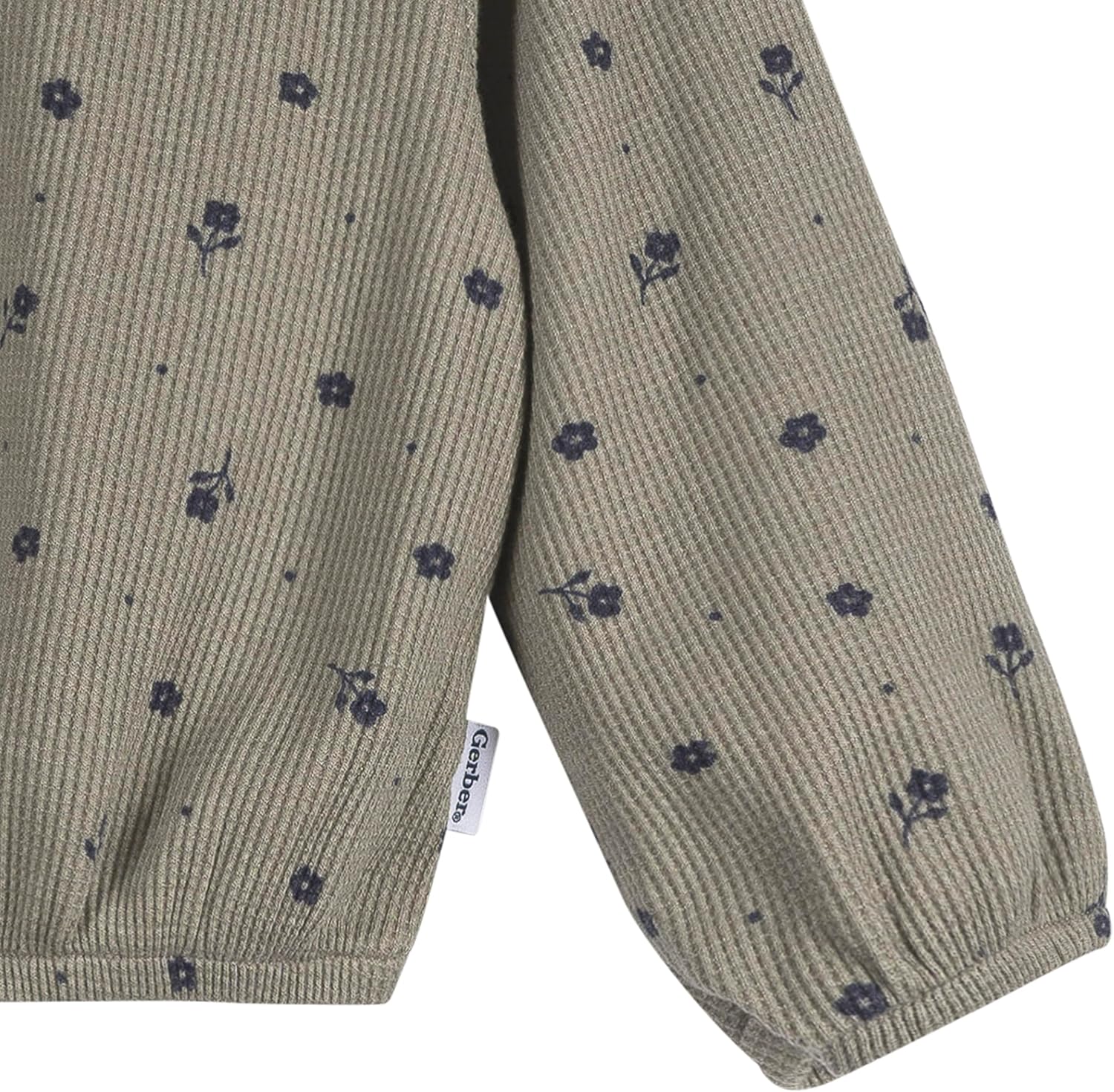 Gerber baby-girls 2-piece Long Sleeve Top and Legging Set - Image 3