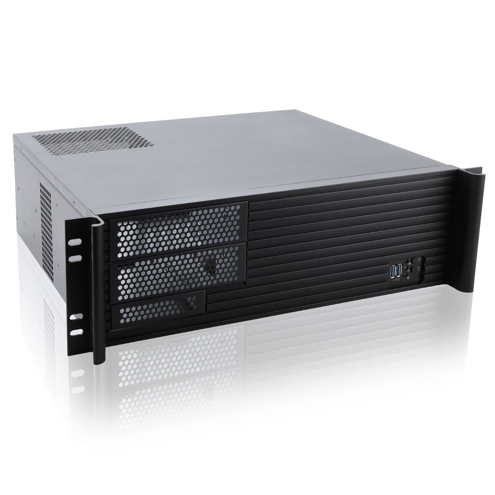 ARMOR3Uラックケ−ス RackChoice 3u Rackmount Server Chassis with 2x5.25+1x3.5 Front