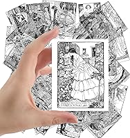 Vista 1 de Pegatinas grandes (24 piezas de 2.5 x 3.5 pulgadas) Poemas Vintage Book Grabado Ilustración