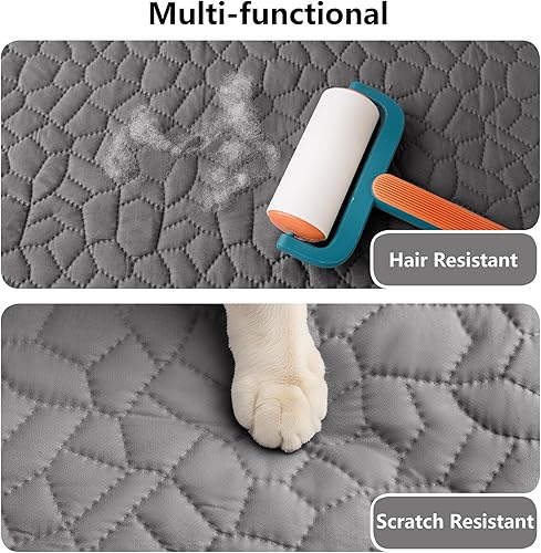 Miniatura 4 de Manta impermeable para perro, lavable antideslizante para sofá, mantas resistentes al pelo de mascotas, para cama, silla, muebles, protector para