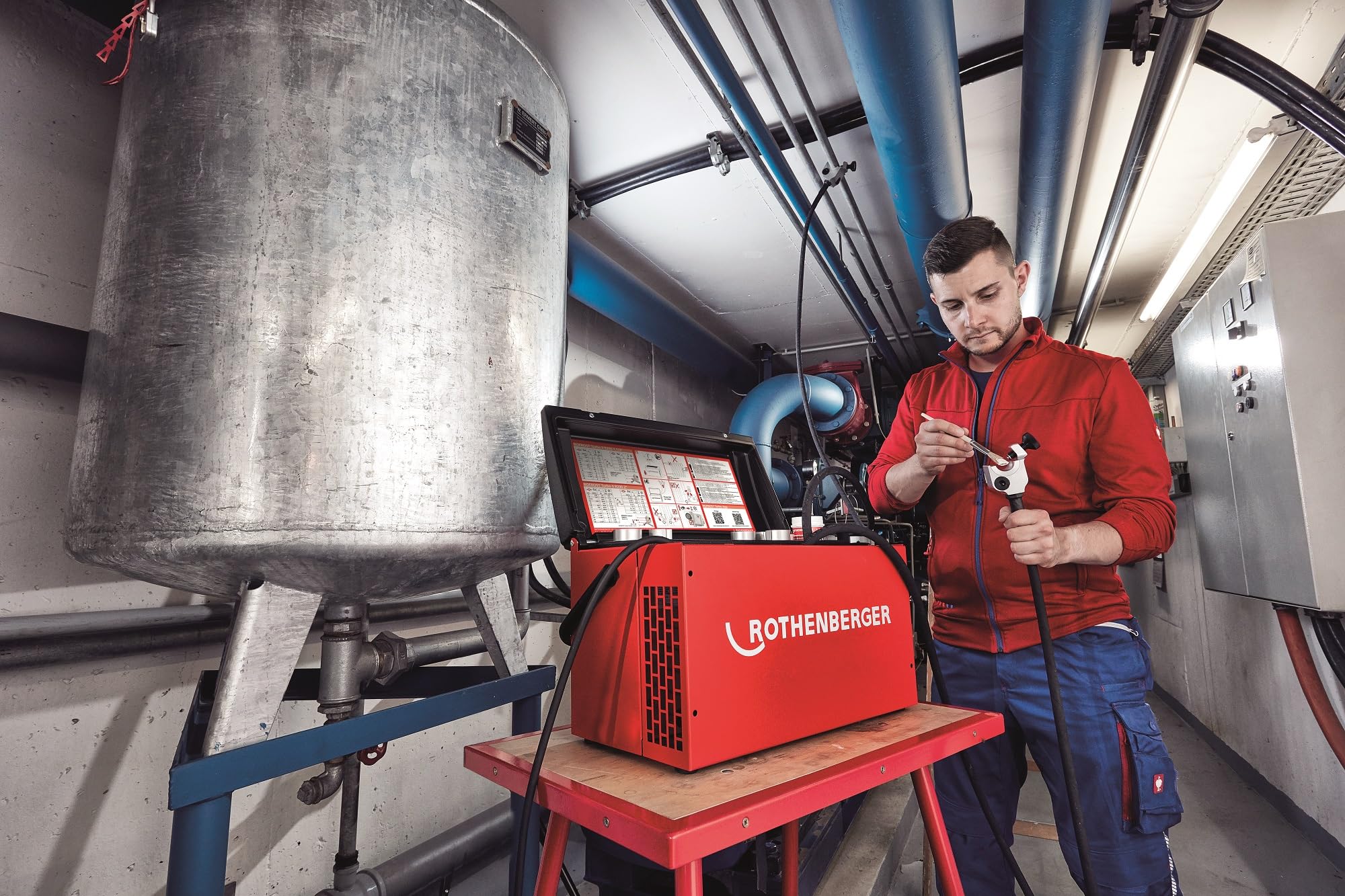 ROTHENBERGER ROFROST II R290 1.1/4" + 6 Einsätze, 230V | 1500004195 | Einfriergerät Rofrost 2