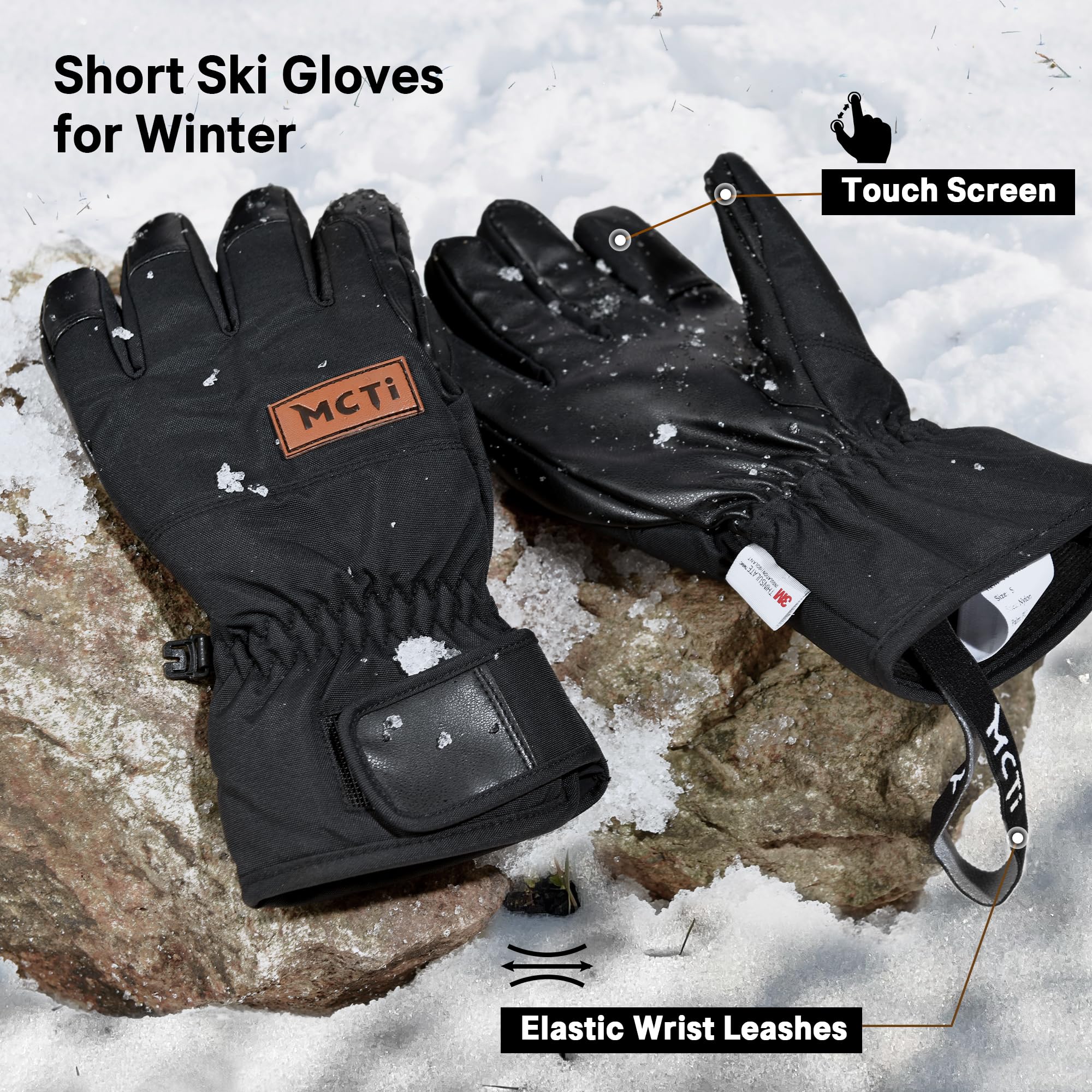 mcti handschuhe Ski Gloves Men's Waterproof Insulated Snow Gloves Lightweight Warm for Winter Black : Clothing, Shoes & Jewelry 191 MCTi gloves give pleasure Contents:4 g spinning rod Savage Gear