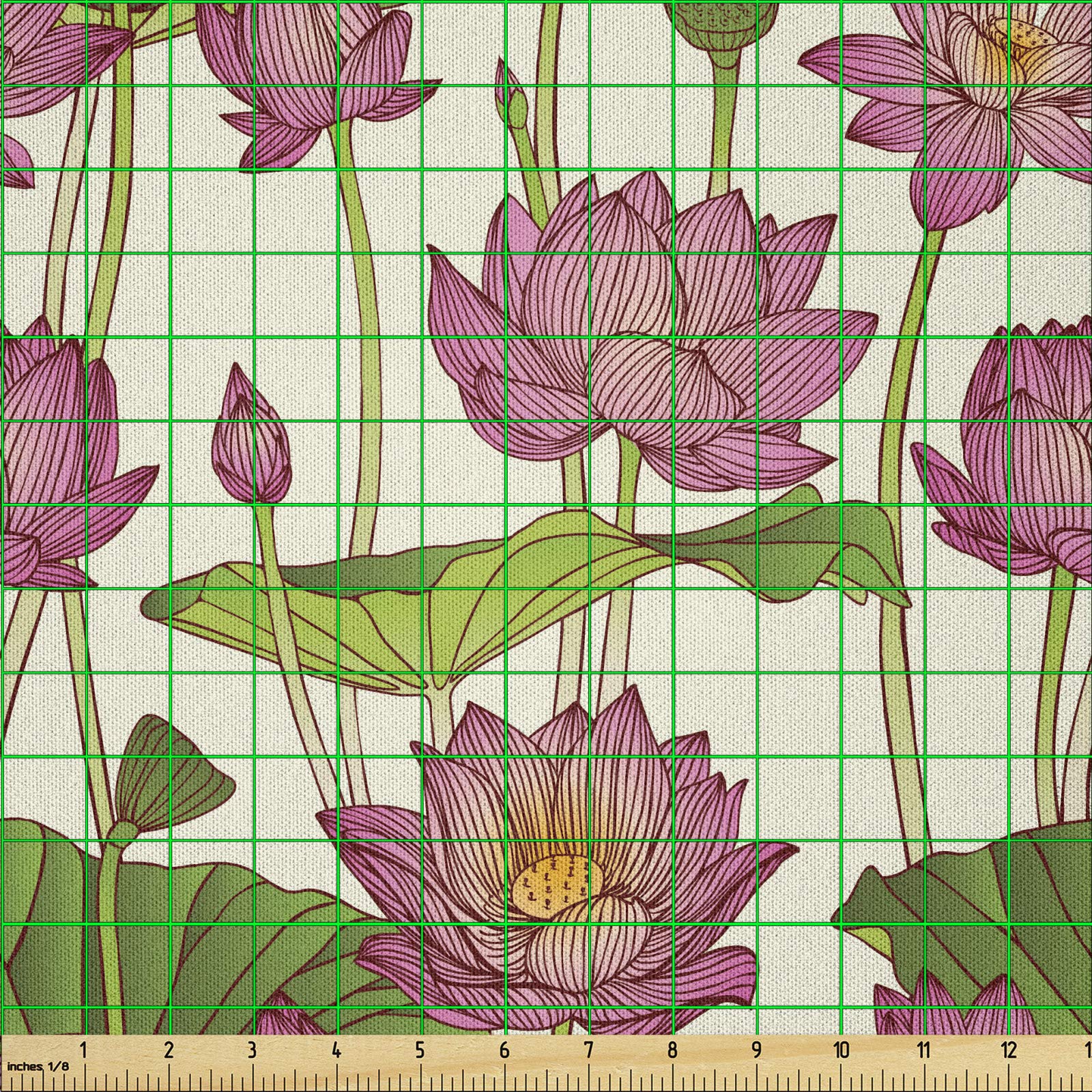 Tessuto In Microfibra ABAKUHAUS 3m – Acquerello Poinsettia Rowan, Larghezza 230cm, Per Arti E Mestieri - 2