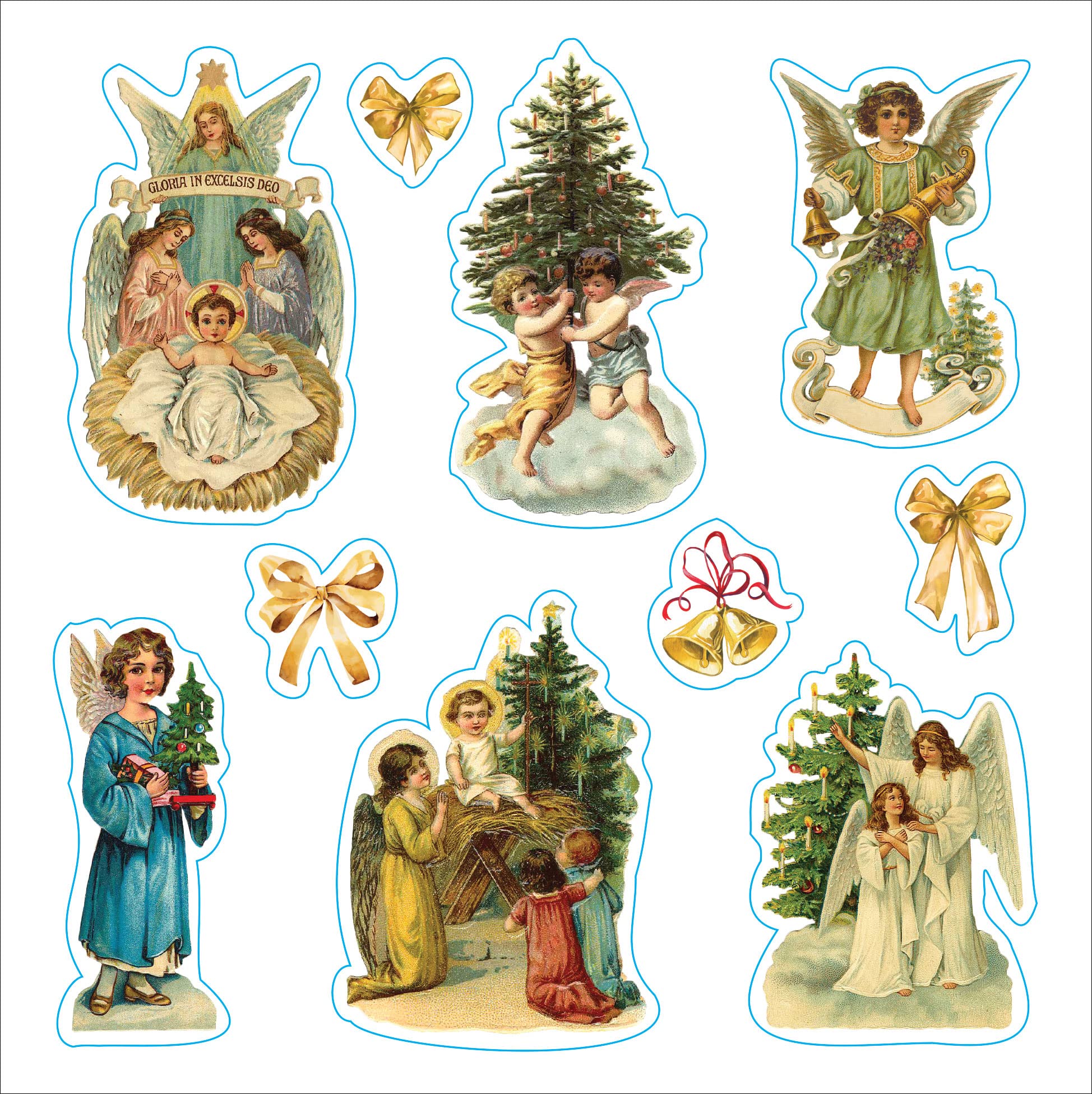 Merry & Bright Christmas!: A Festive Sticker Book