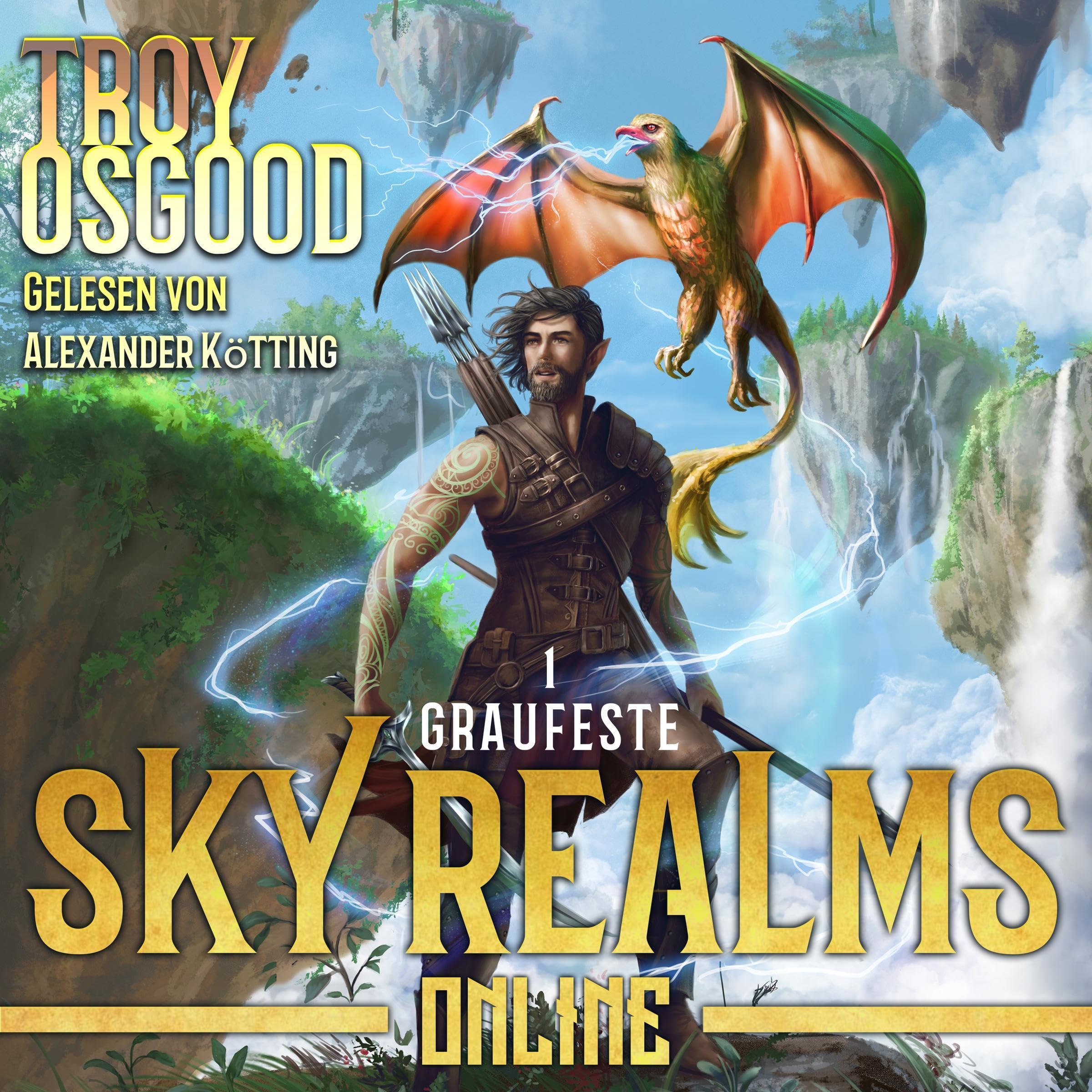 Cover art for Graufeste: Ein LitRPG-Fantasy-Roman [Greyhold: A LitRPG Fantasy Novel]