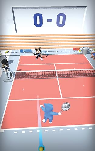 Jogo de Tênis para Gatos