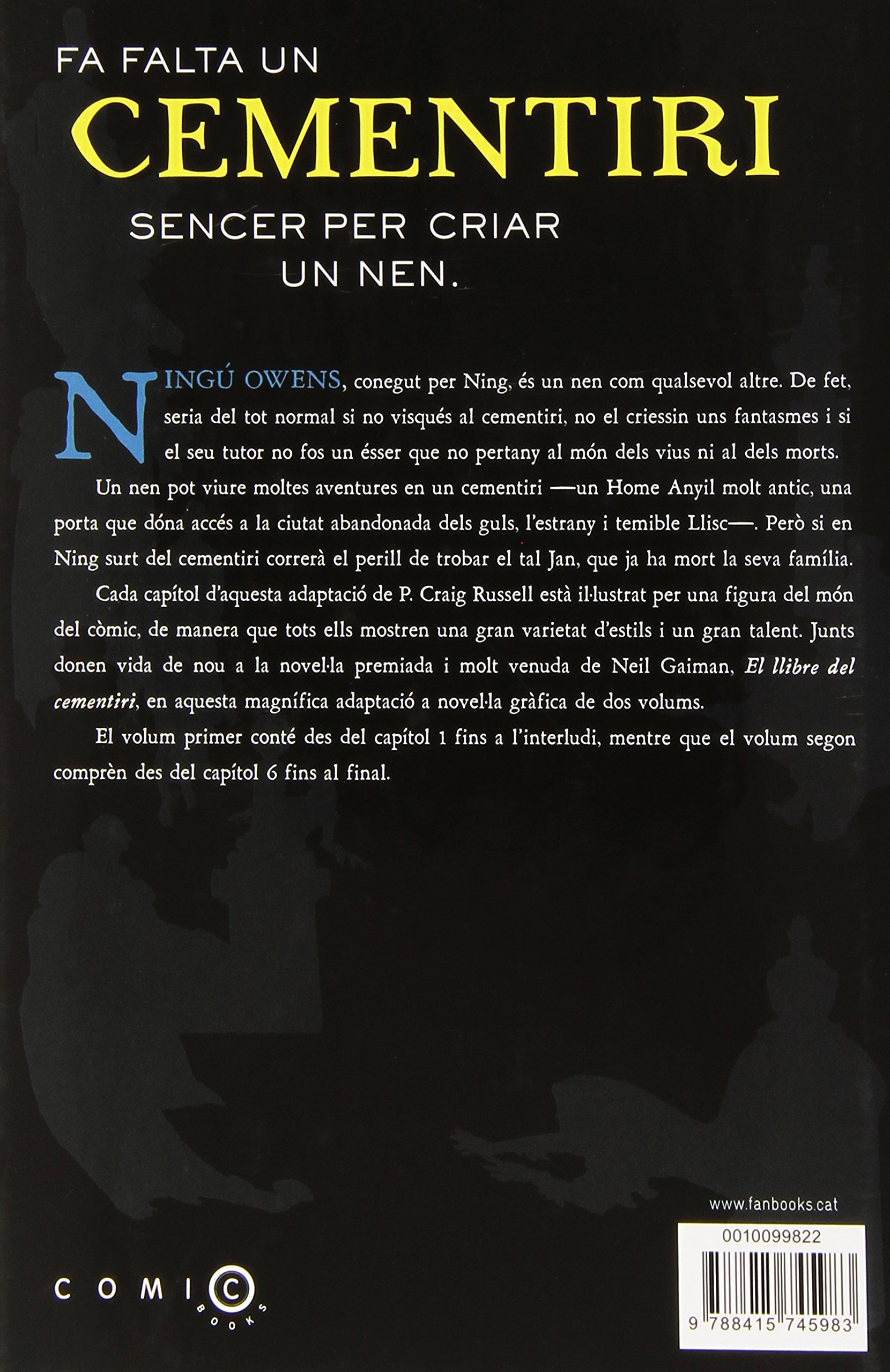 El Llibre Del Cementiri (Comic Books)