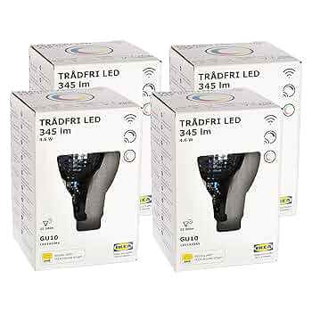 5個セット】TRÅDFRI LED電球 GU10 345lm 3W 5個セット】 TRÅDFRI