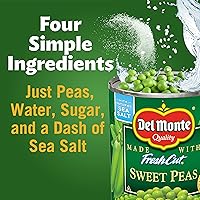 Vista 7 de Del Monte Guisantes dulces enlatados, 8.5 onzas (paquete de 12)