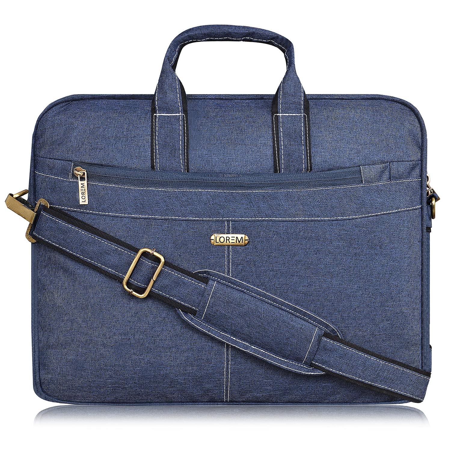 See full amazon price history chart for LOREM Unisex Blue Linen Textured synthetic Laptop Bag BG38 LOREM Unisex Blue Linen Textured synthetic Laptop Bag BG38 (B09KM644KL) Amazon Price History, Amazon Price Tracker