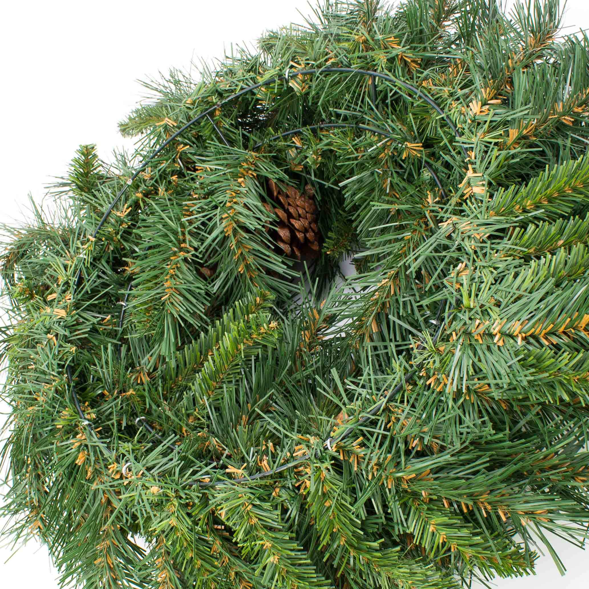 Couronne De Décoration De Noël, Couronne De Cèdre Artificiel