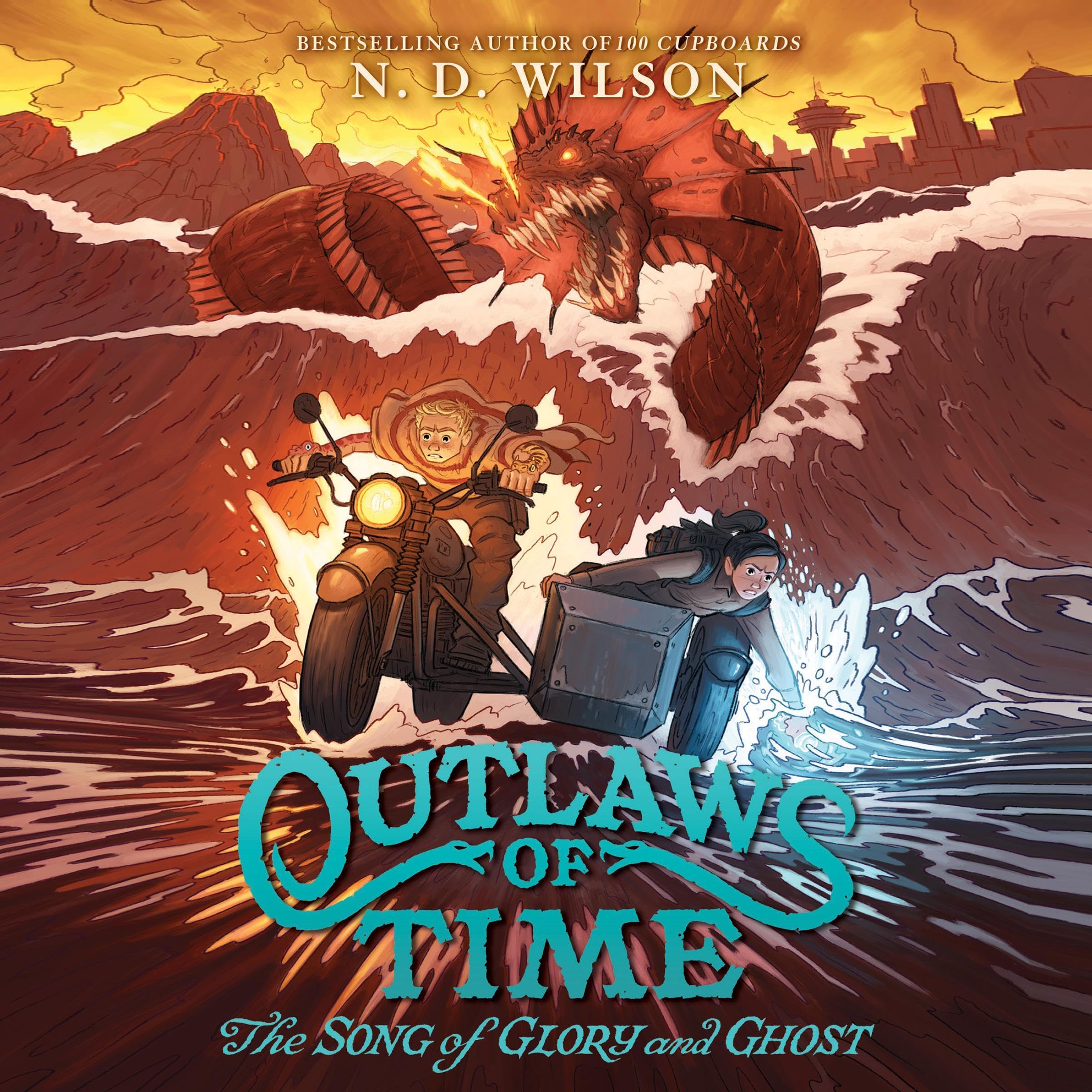 Cover art for Outlaws of Time #2: The Song of Glory and Ghost