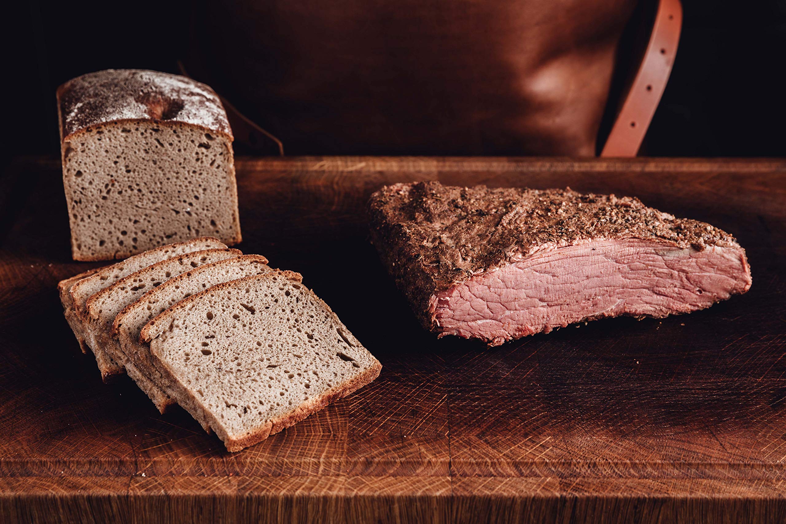 Pastrami | am Stück | 1000g | 2 Stück | New York Streetfood Trend | Handwerklich hergestellt von METZGEREI DER LUDWIG
