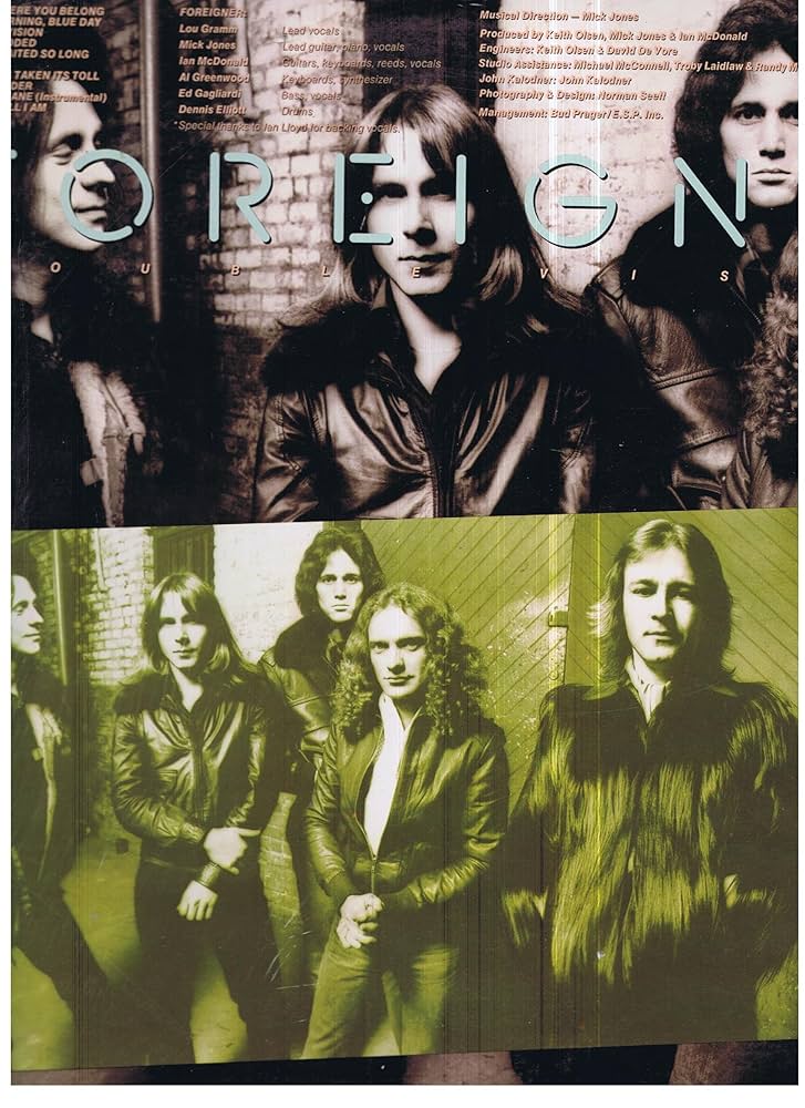 Double – Vision レコード FOREIGNER / Double Vision (LP) / Atlantic | WAXPEND RECORDS