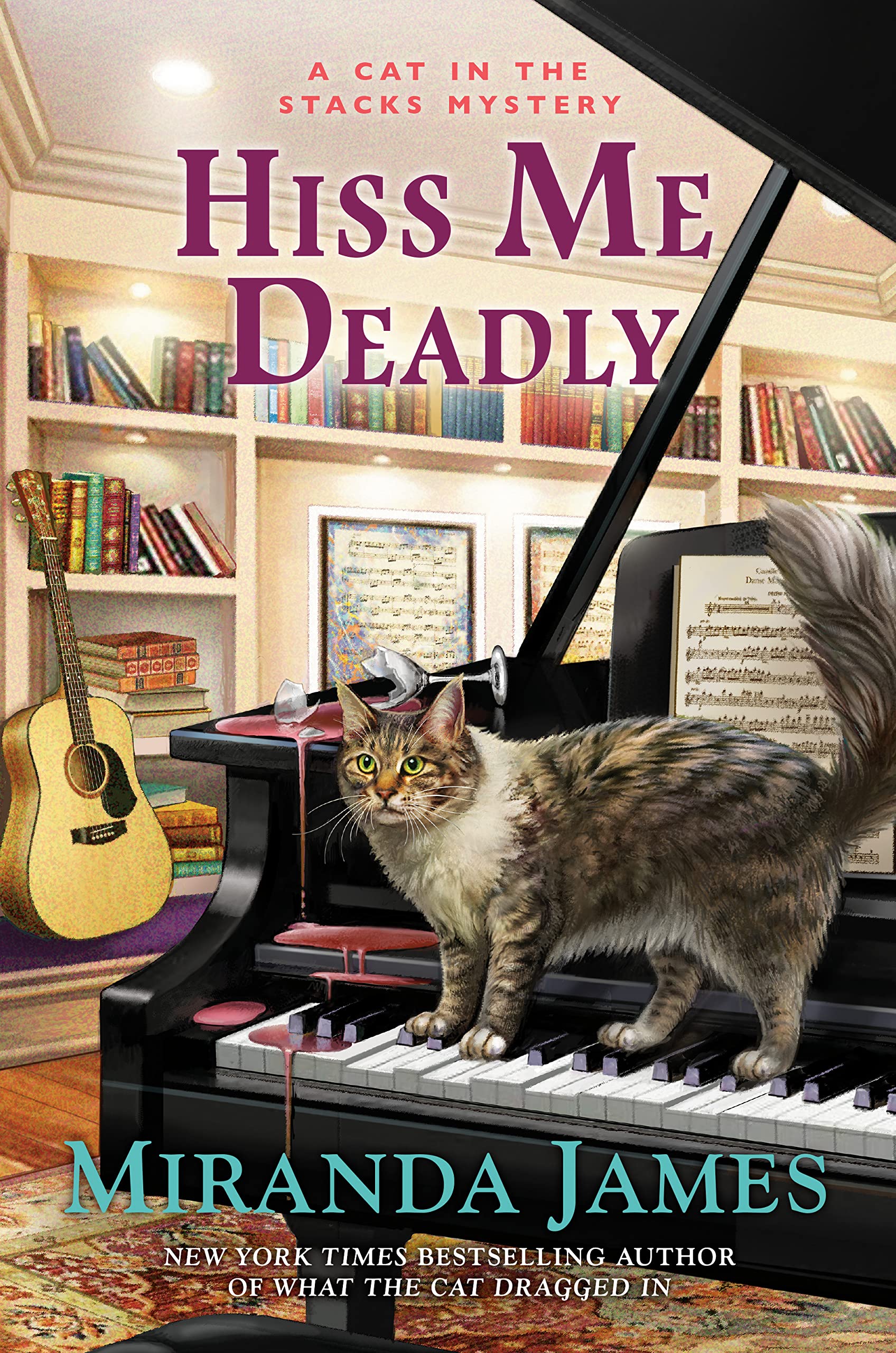 Hiss Me Deadly (Cat in the Stacks Mystery Book 15)