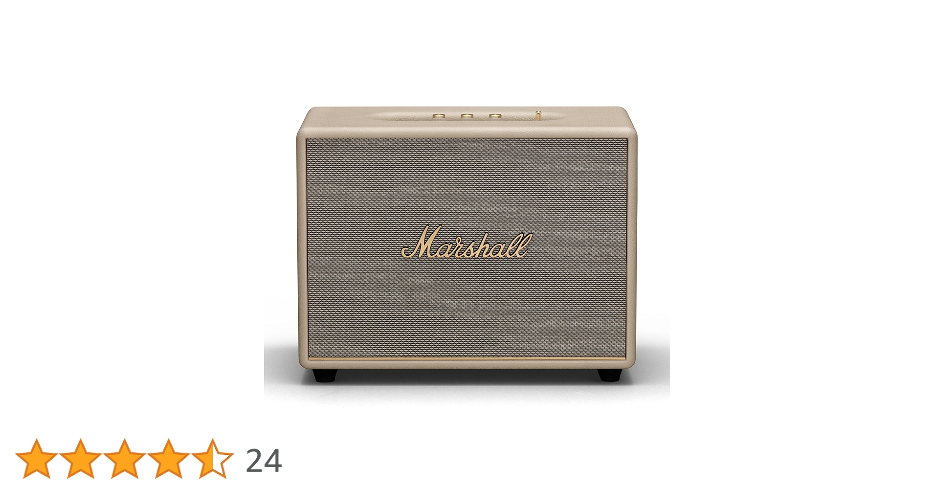 スピーカー・ウーファー Marshall WOBURN III Cream Marshall Woburn III Bluetooth Wireless Speaker (Cream) | eBay