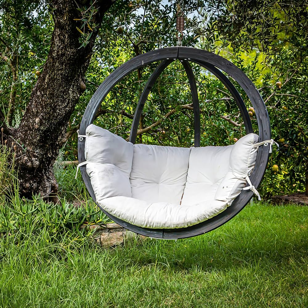 Kit Gancio Con Molla Per Altalena Esterna - Supporto Pesante Per Sedia Sospesa, Amaca, Giardino E Terrazzo - Foto 11