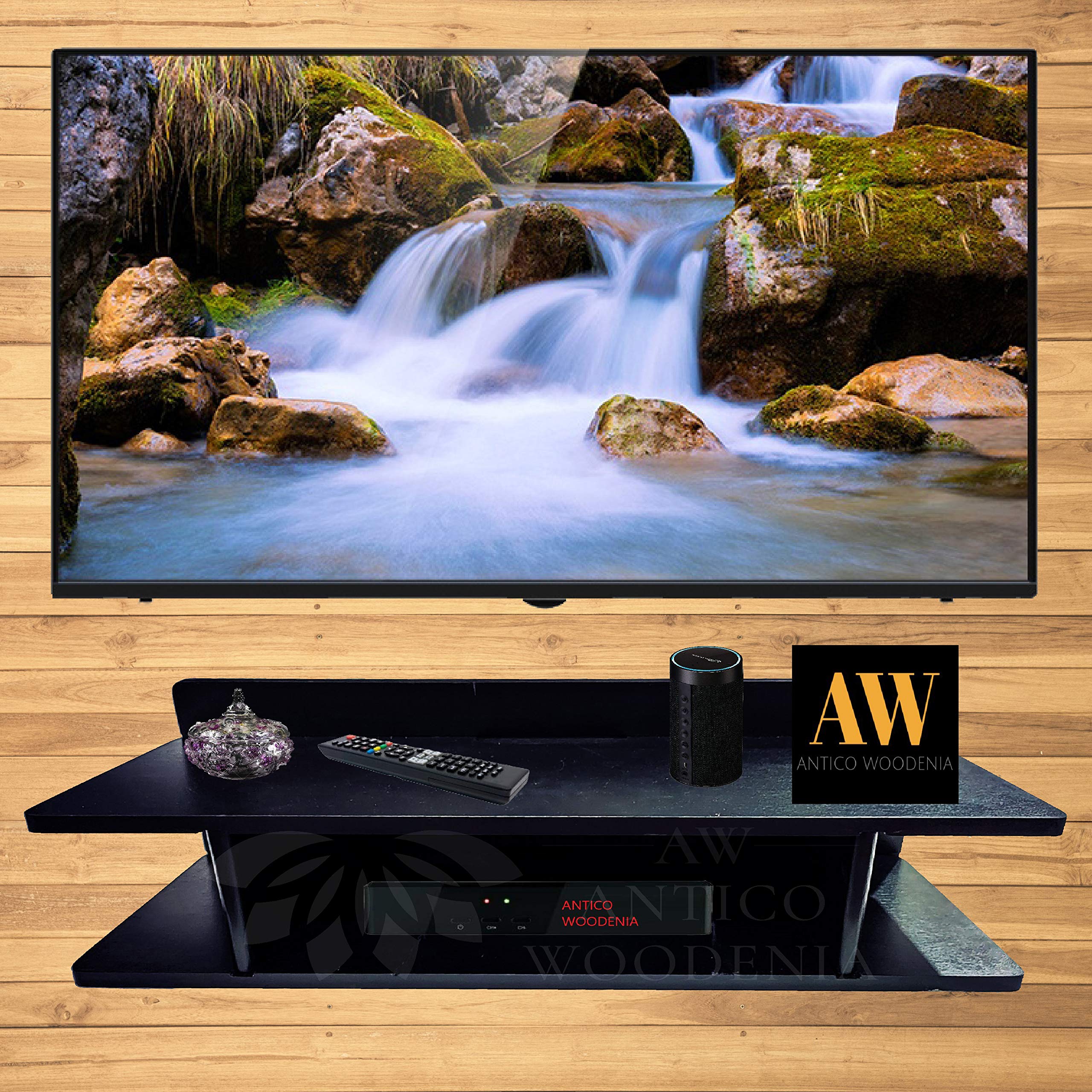 Buy ANTICO WOODENIA® Engineered Wood TV Unit Rack TV Units TV Unit