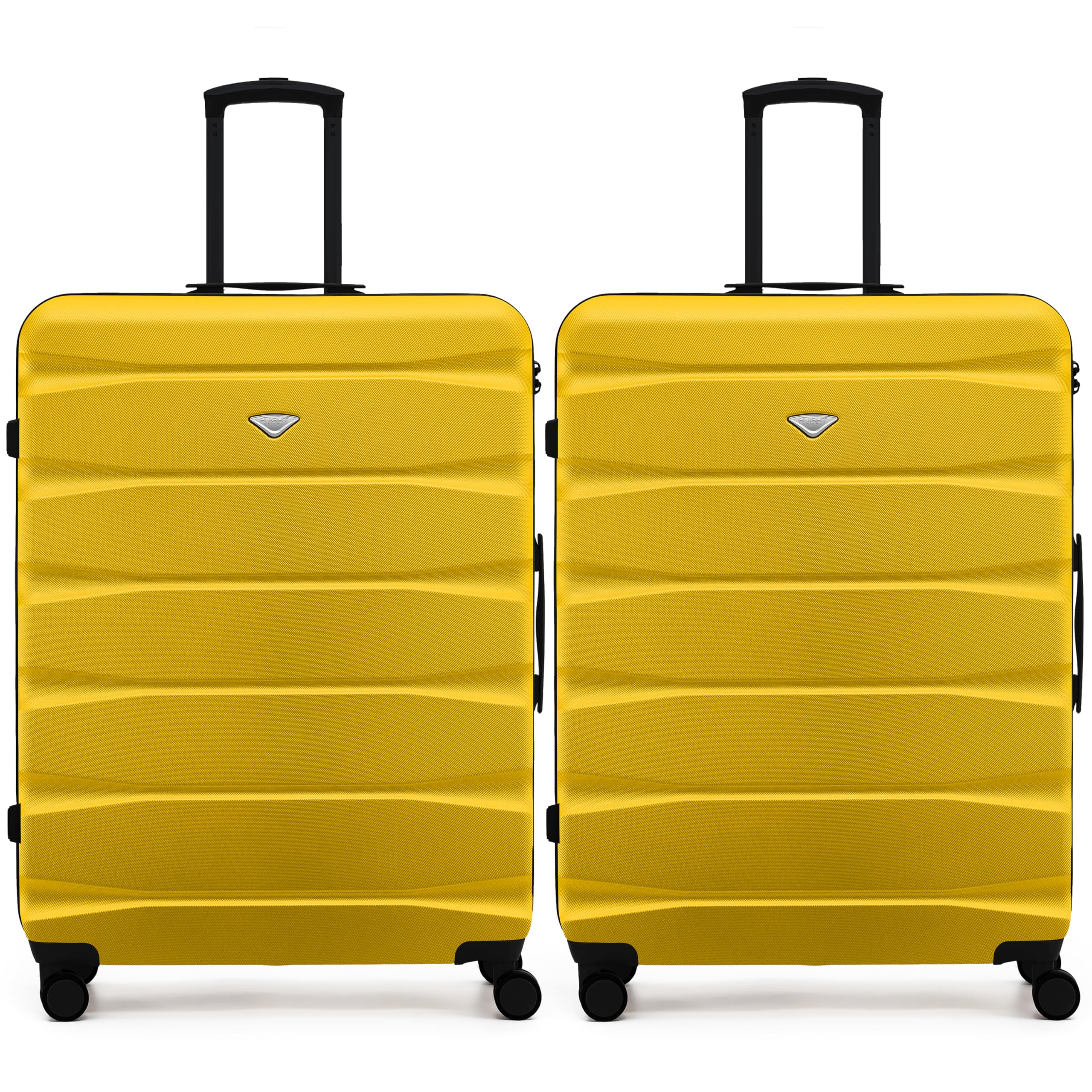 Flight Knight Underseat Cabin Suitcase 45x36x20cm | Free Hand Luggage for EasyJet & Wizz Air | Lightweight ABS Hard Shell with 8 Silent-Glide Spinner Wheels | Max Space Travel Bag — view 54