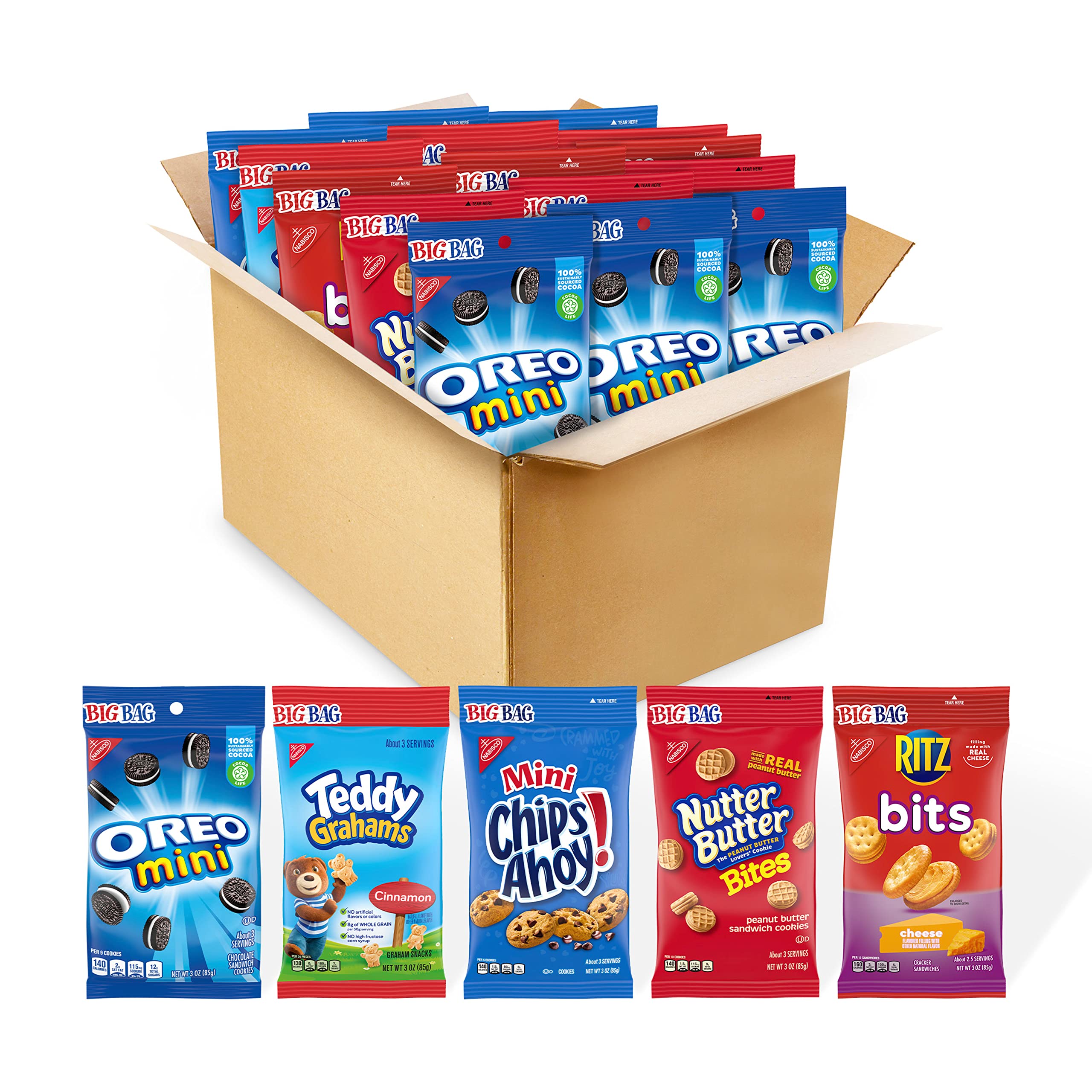 Buy OREO Mini Cookies, CHIPS AHOY! Mini Cookies, Nutter Butter Bites