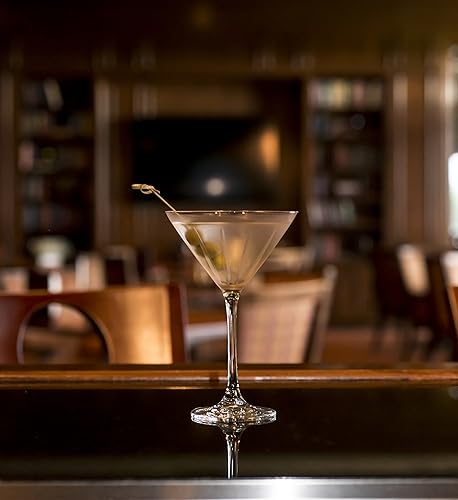 Miniatura 3 de Schott Zwiesel Tritan - Vasos de cóctel de cristal Distil Barware Collection Kirkwall Martini (juego de 6), 8.5 onzas, transparente