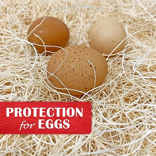 Miniatura 3 de Almohadillas nido para cajas nido de pollo, 13 x 13 almohadillas fabricadas en Estados Unidos a partir de Aspen Excelsior de origen sostenible