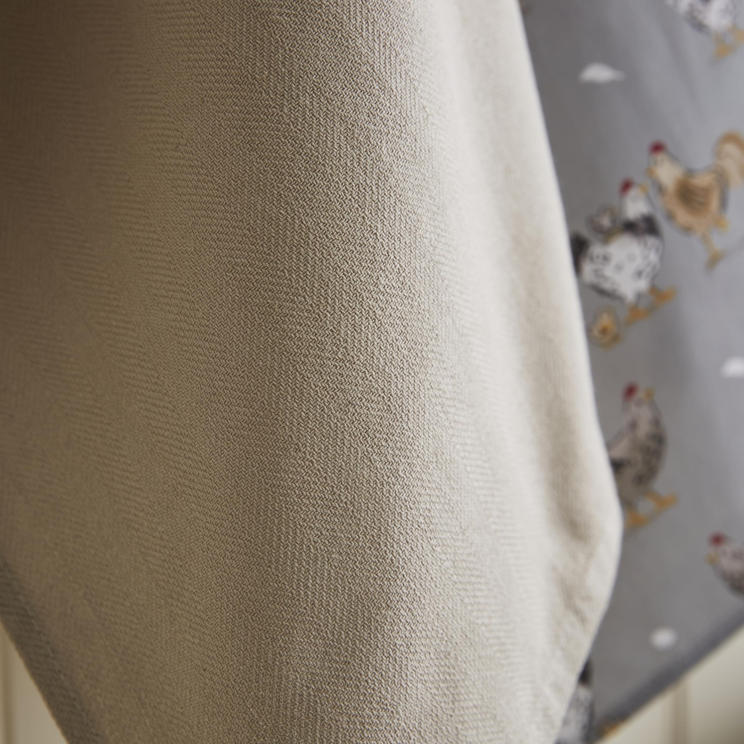 Cooksmart Geschirrtücher 3er Set - 100% Baumwolle Mit Hühner Design