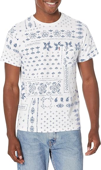 Levis Mens Short Sleeve Classic Pocket Tee Available in Big