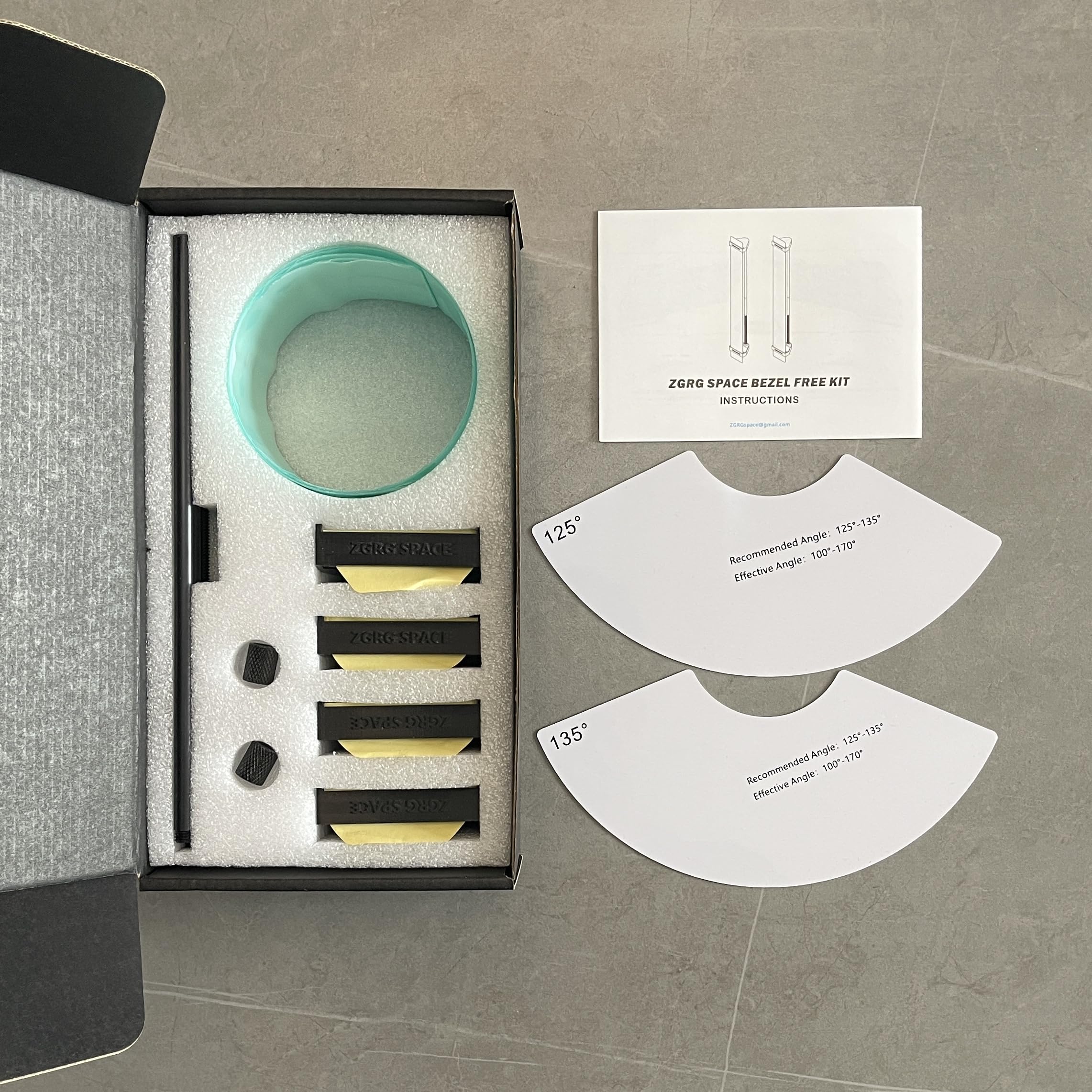 Amazon.co.jp: ZGRG ベゼルフリーキット 23インチ~33インチモニター用