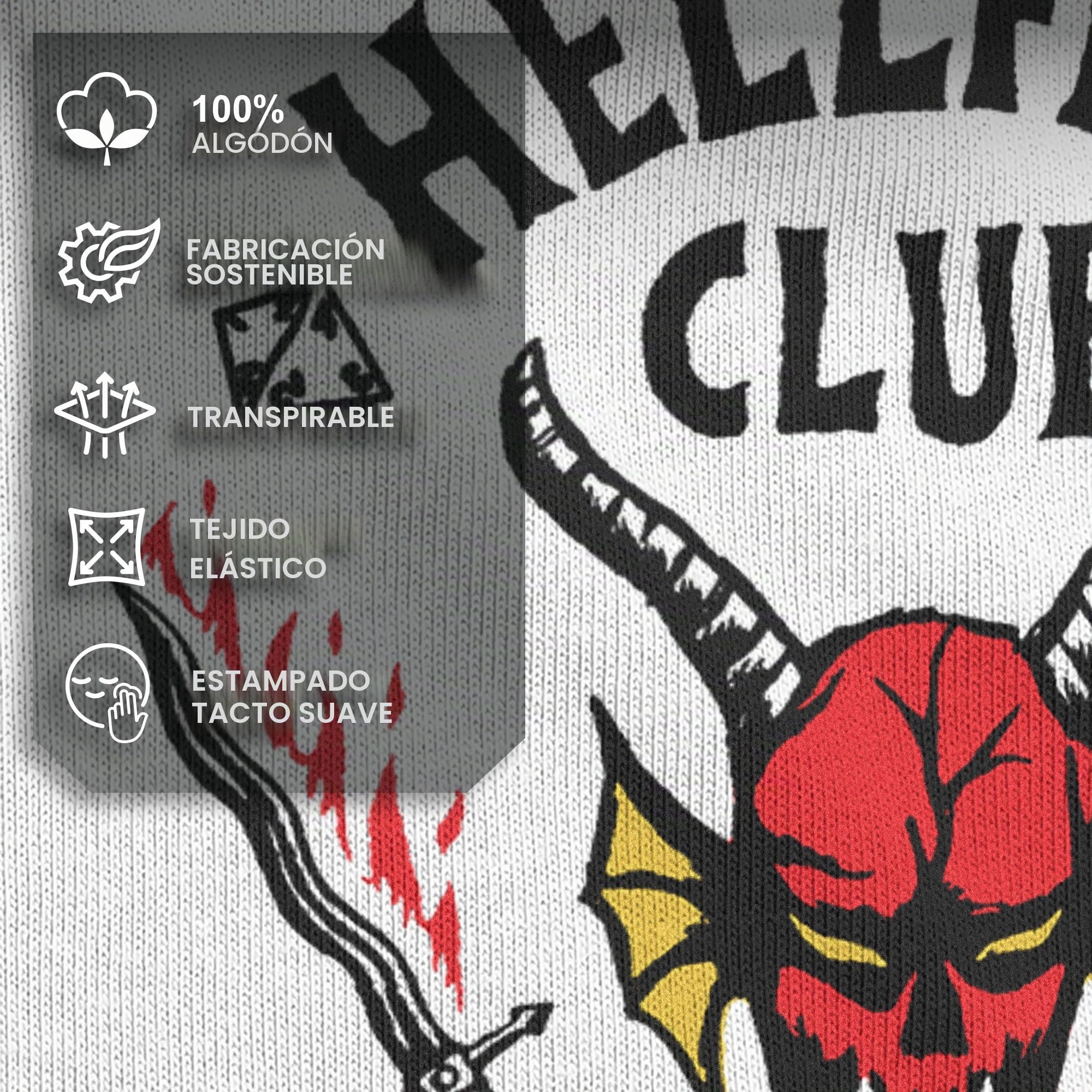 Stranger Things Camiseta Hellfire Club para Hombre