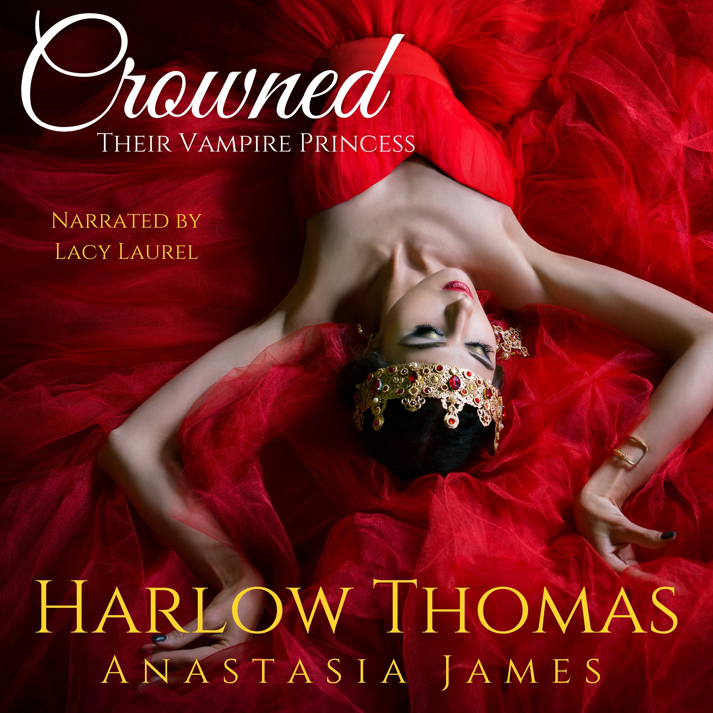 Cover art for Crowned: Their Vampire Princess