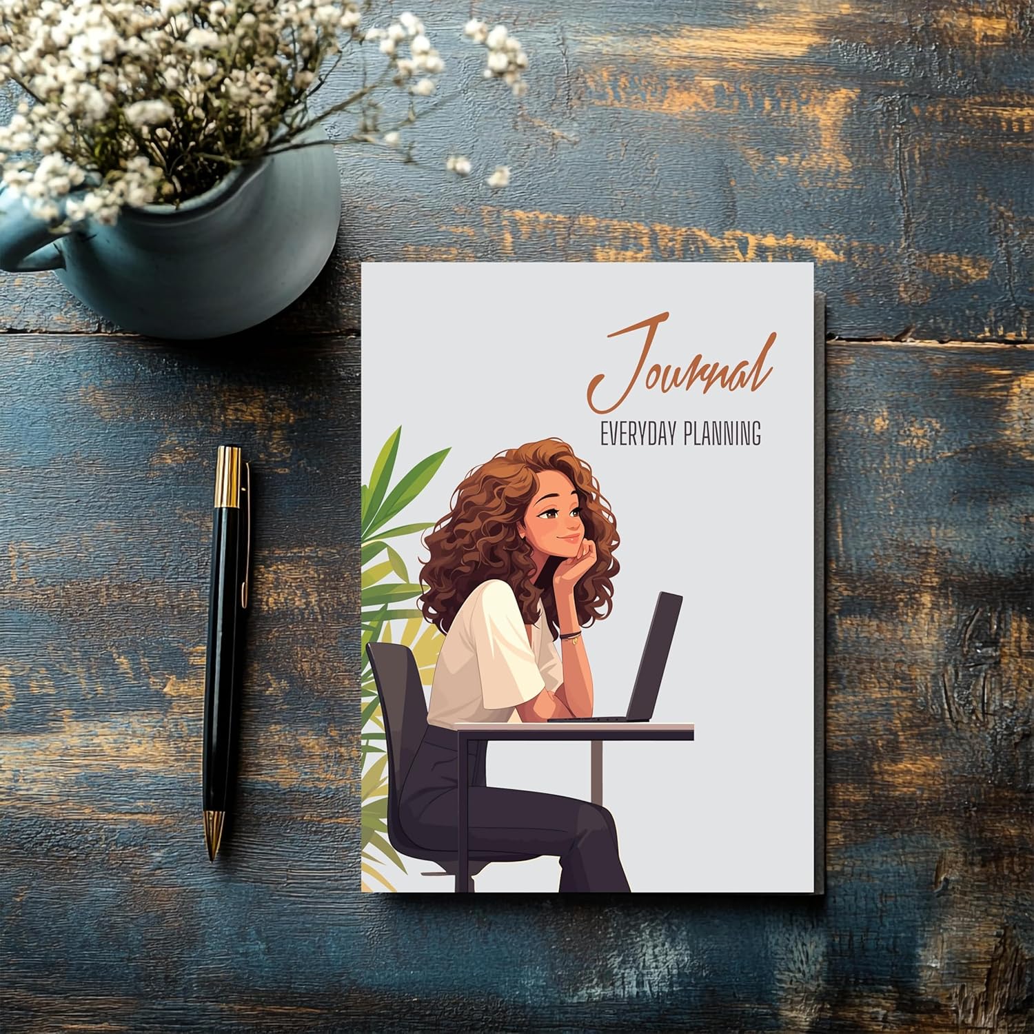 12 Months Undated A5 Journal Daily Planner For Bill Tracker, Monthly Goals, Weekly Meal, 30 Days Wellness & Habit Tracker, Goal Action, Annual Budget Planner (Updated 2026 New Year)