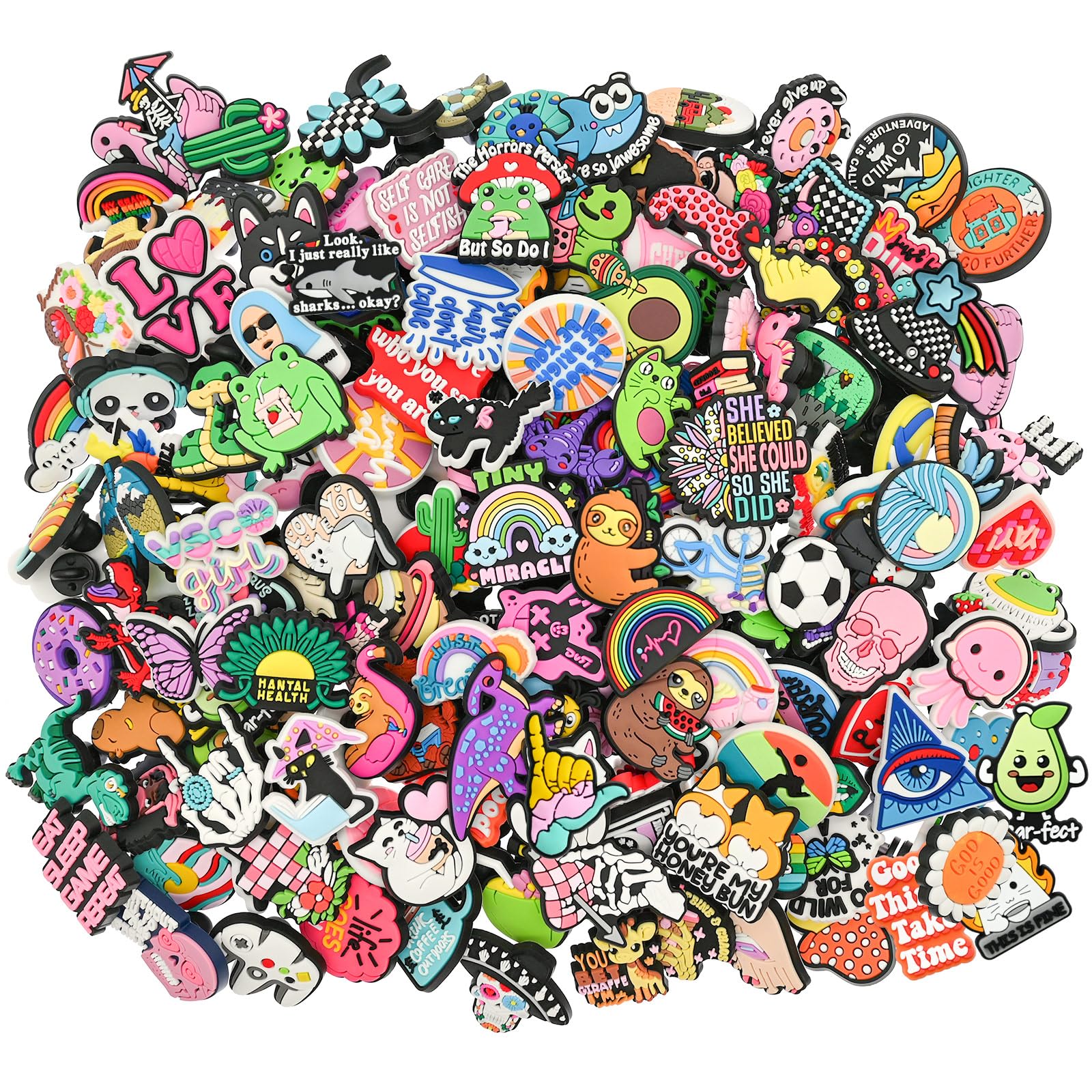 Cute Pins Bulk, Funny Lapel Badge Pins Set Brooch Pins for Backpacks, Hats, Bags