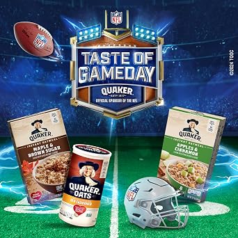 Quaker Instant Oatmeal, Original, 0.98oz Packets (10 Pack)