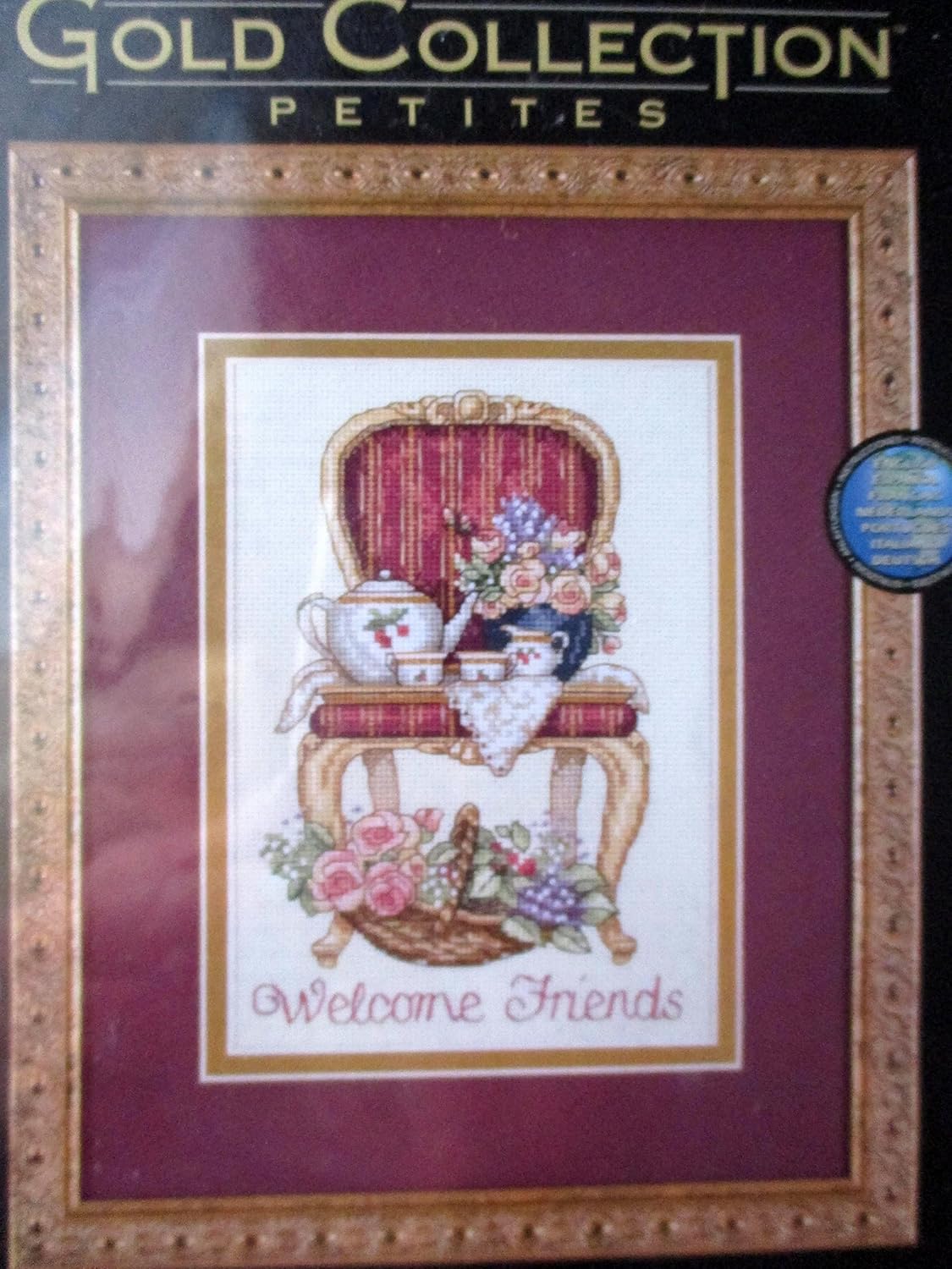 Dimensions Needlecrafts Counted Cross Stitch by Kathryn White, Teatime Welcome