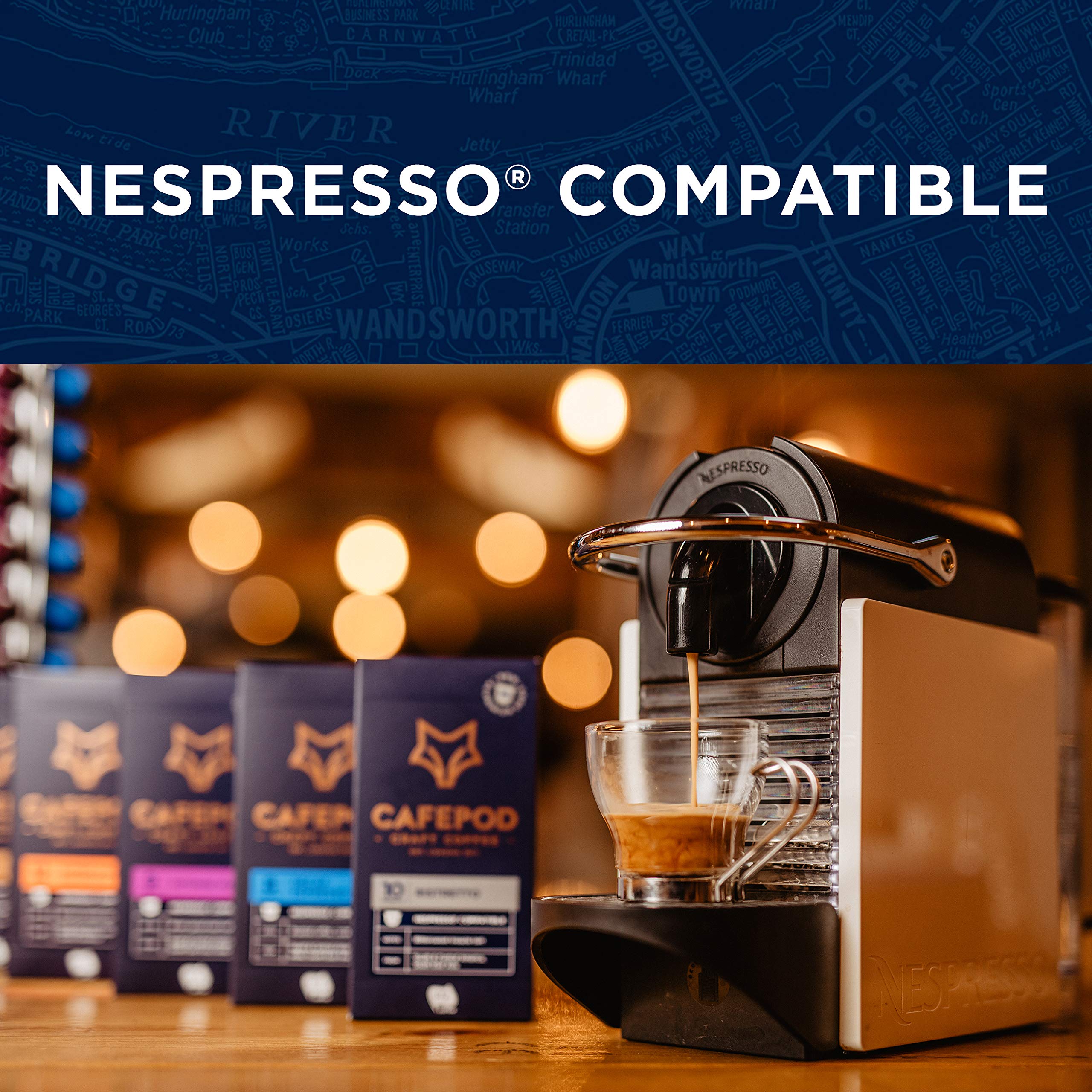 CAFEPOD Craft Coffee • Nespresso Compatible Recyclable Aluminium Pods