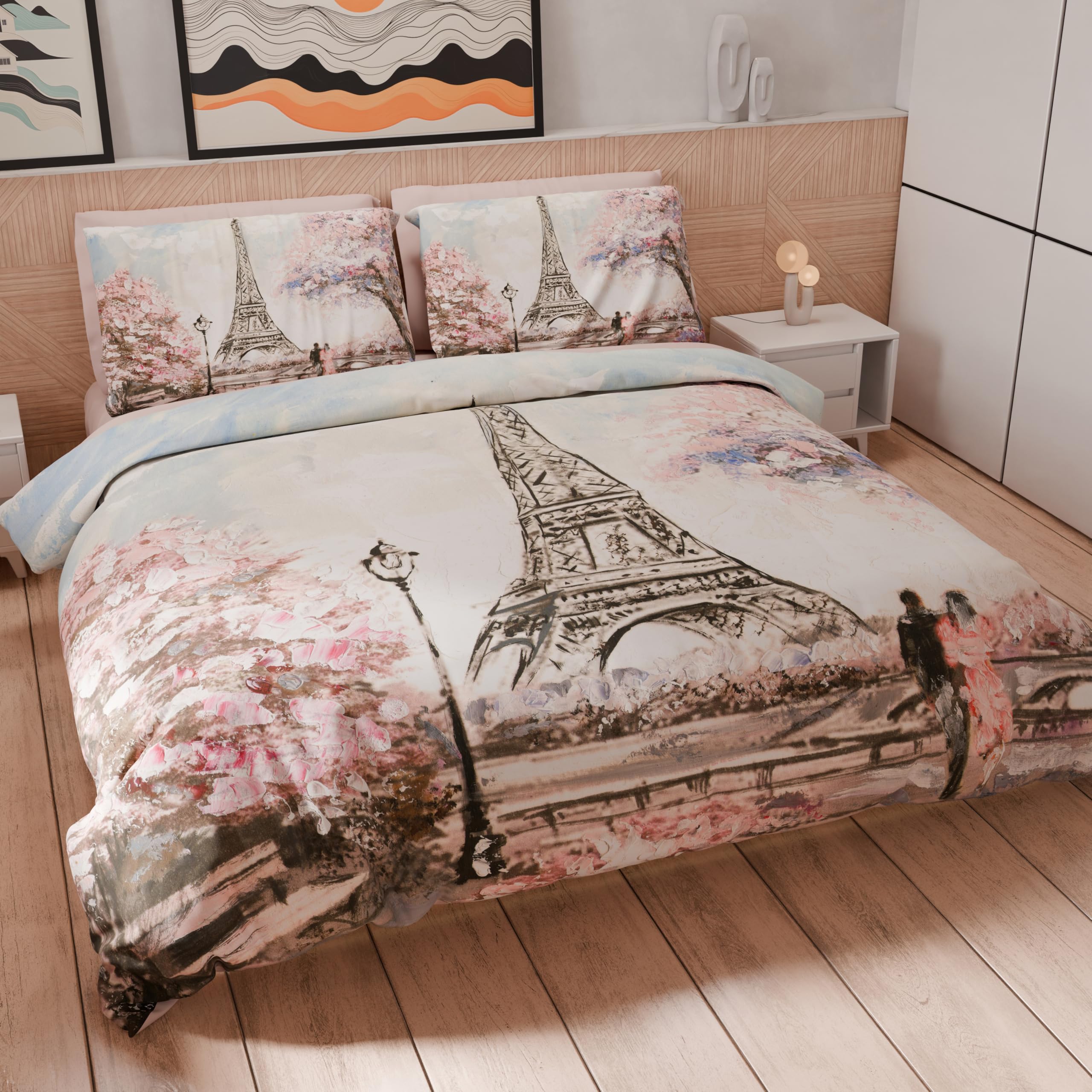 PETTI Artigiani Italiani - Pościel 250 x 220, poszwa na kołdrę, poszwa na kołdrę 250 x 200, 100% satyna, 100% Made in Italy