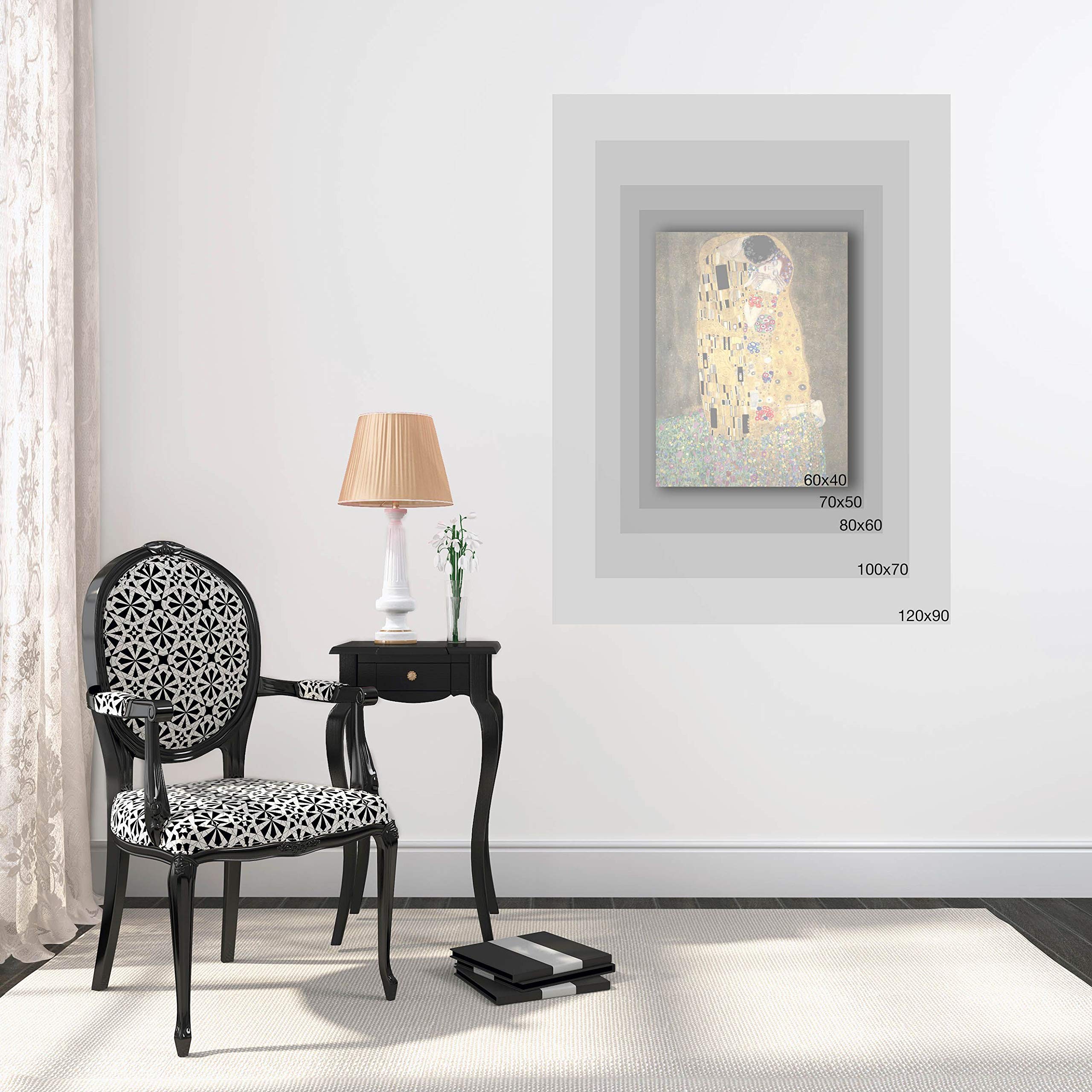 ART PRINT CAFE' Stampa su tela: Spencer, Leisure Time, Monna Lisa, 40x60 | Quadri Pop Art, colorati, divertenti per decorare casa