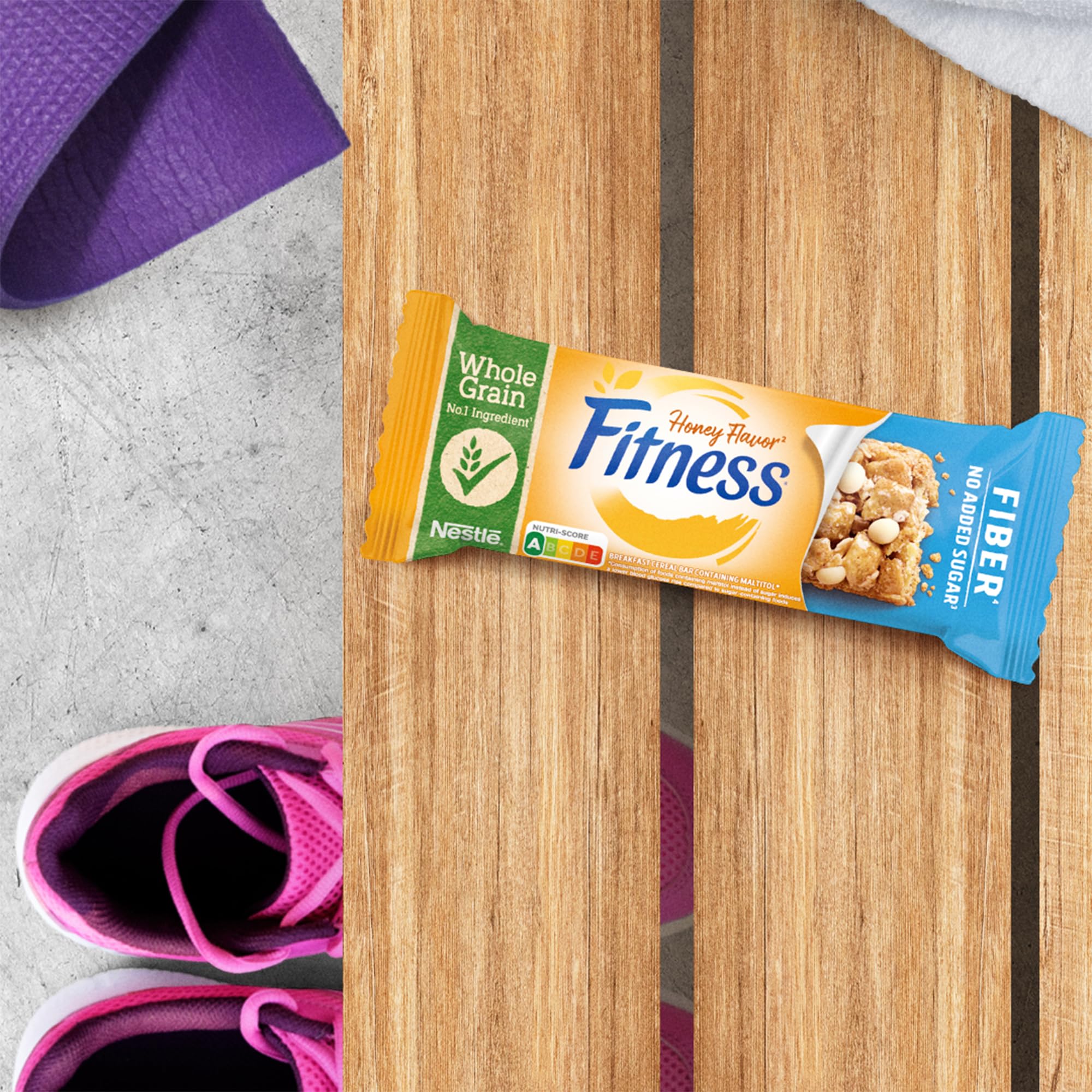 FITNESS Barritas Fibra 4x20g
