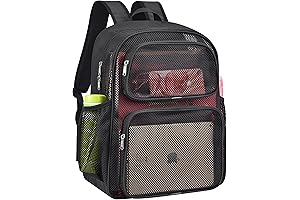 MAY TREE Mesh Backpack: Ultra-Durable Large Capacity Carryall