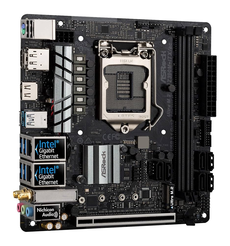 ASRock Z390M-ITX/ac i7 8700セット　mini itx ASRock > Z390M-ITX/ac