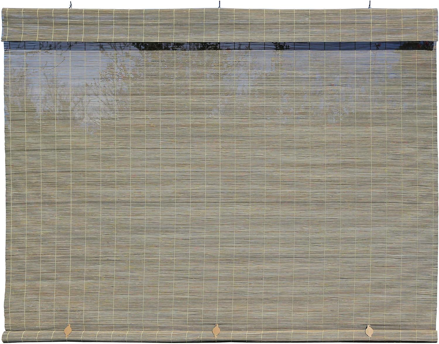 Radiance Matchstick Outdoor Roller Shades for Porch or