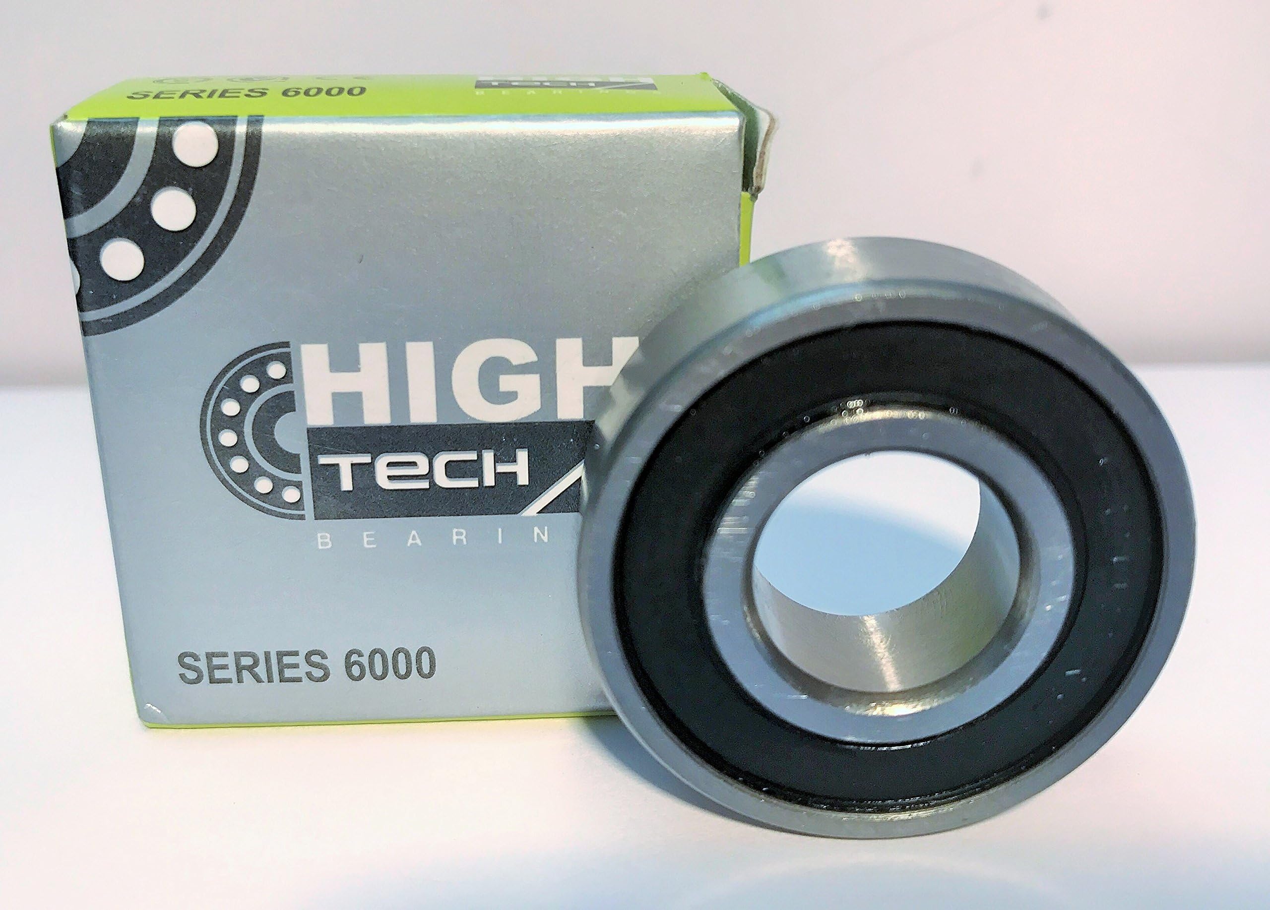 6202-2RS/C3 - Deep Groove Ball Bearings, High Tech Bearings, 15x35x11 mm, C3 Clearance, Metric, Steel Cage,Rubber Double Sealed, Pre Lubricated